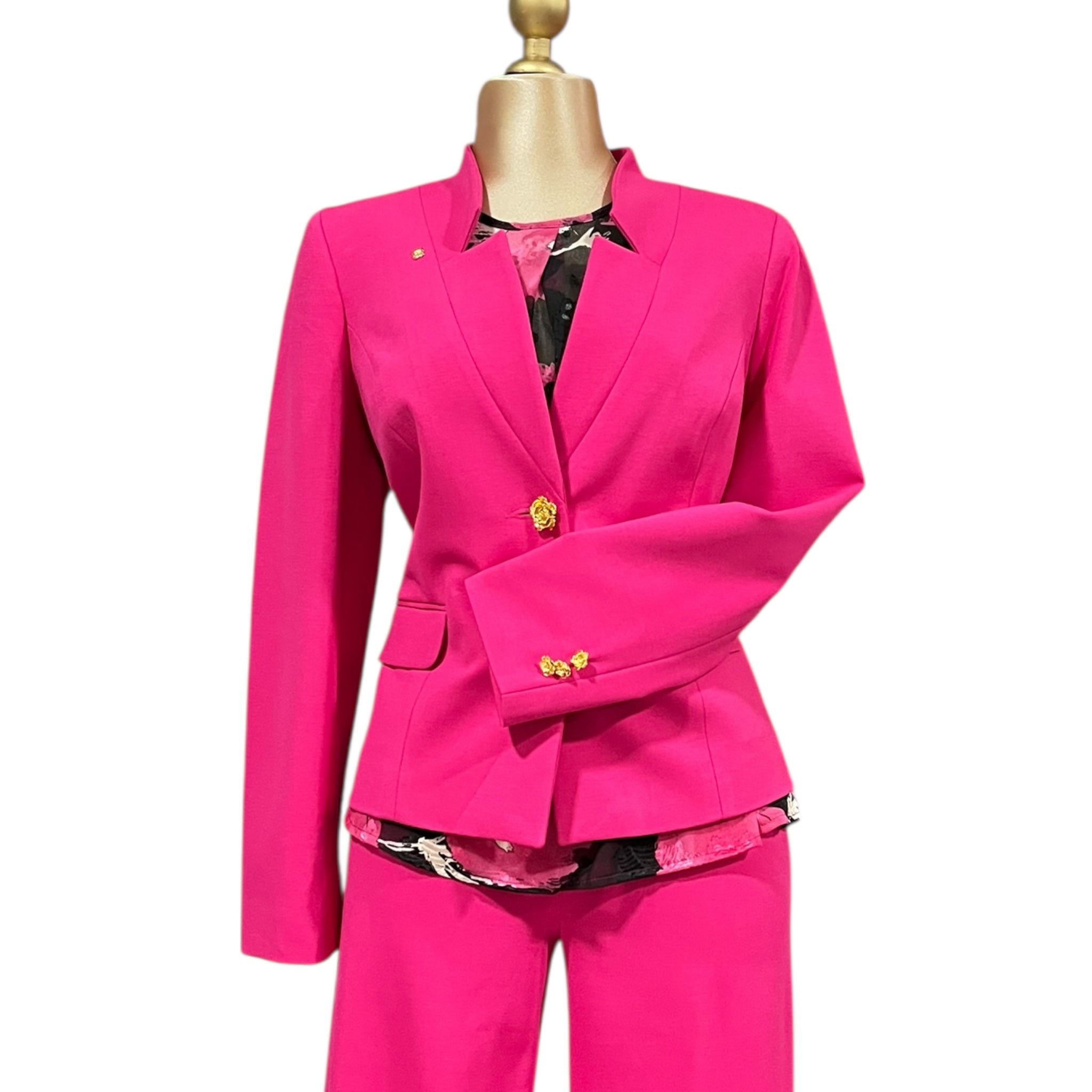 Conjunto De 3 Piezas Fiusha/Negro Para Dama MUSSI