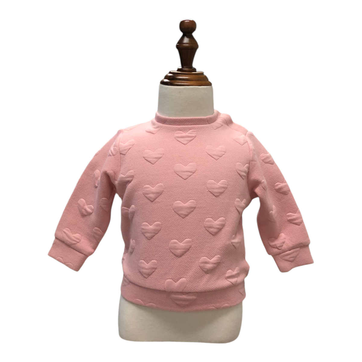 Sudadera Estampado Corazones Para Bebé Niña LOSAN