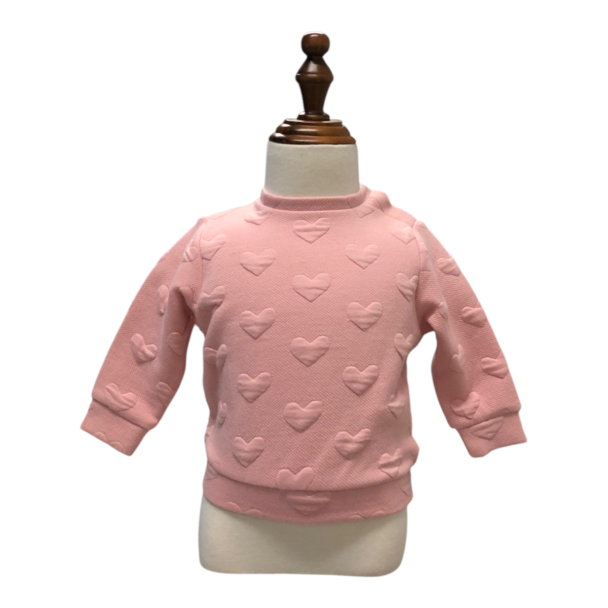 Sudadera Estampado Corazones Para Bebé Niña Losan