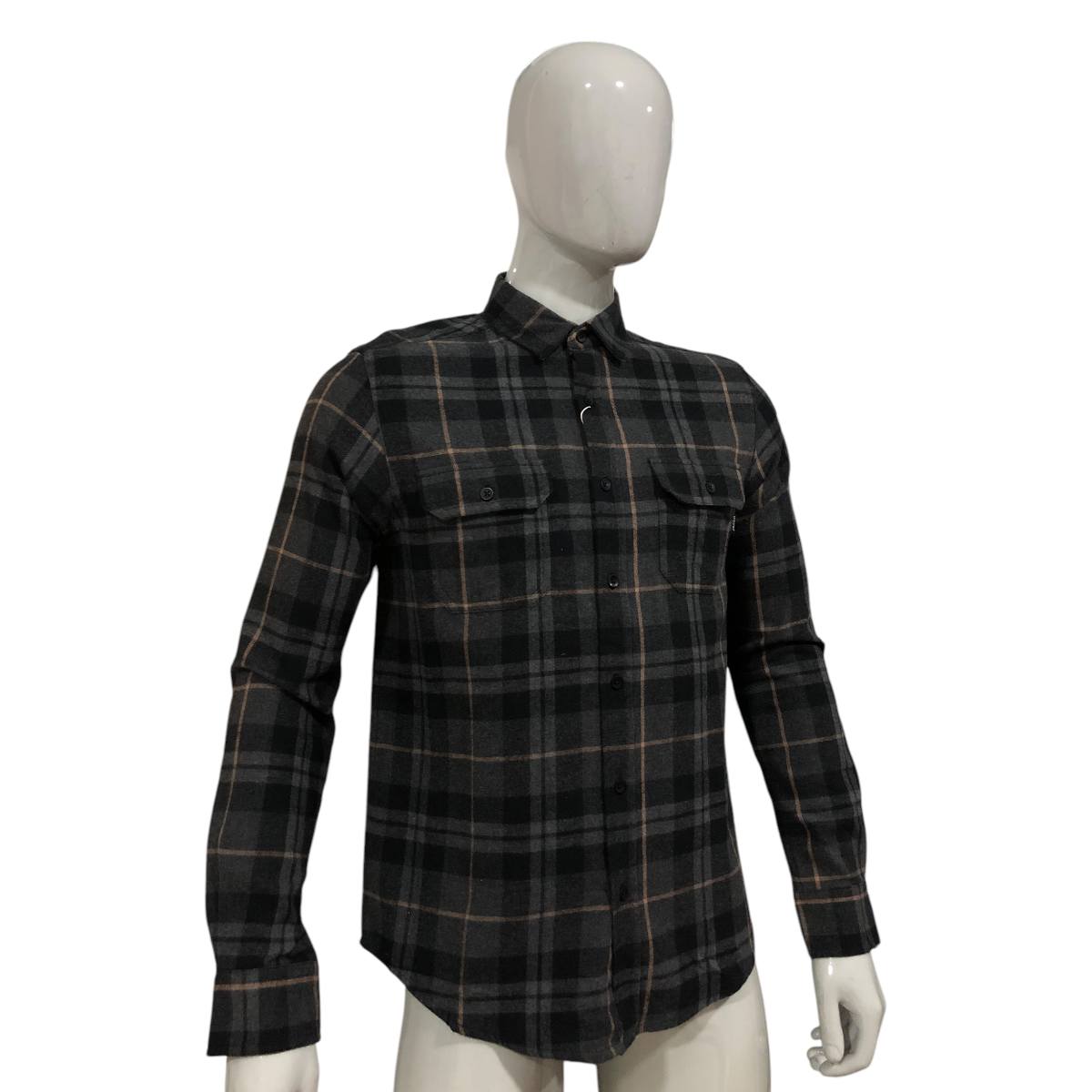 Camisa Gris Oscuro Para Caballero LSN