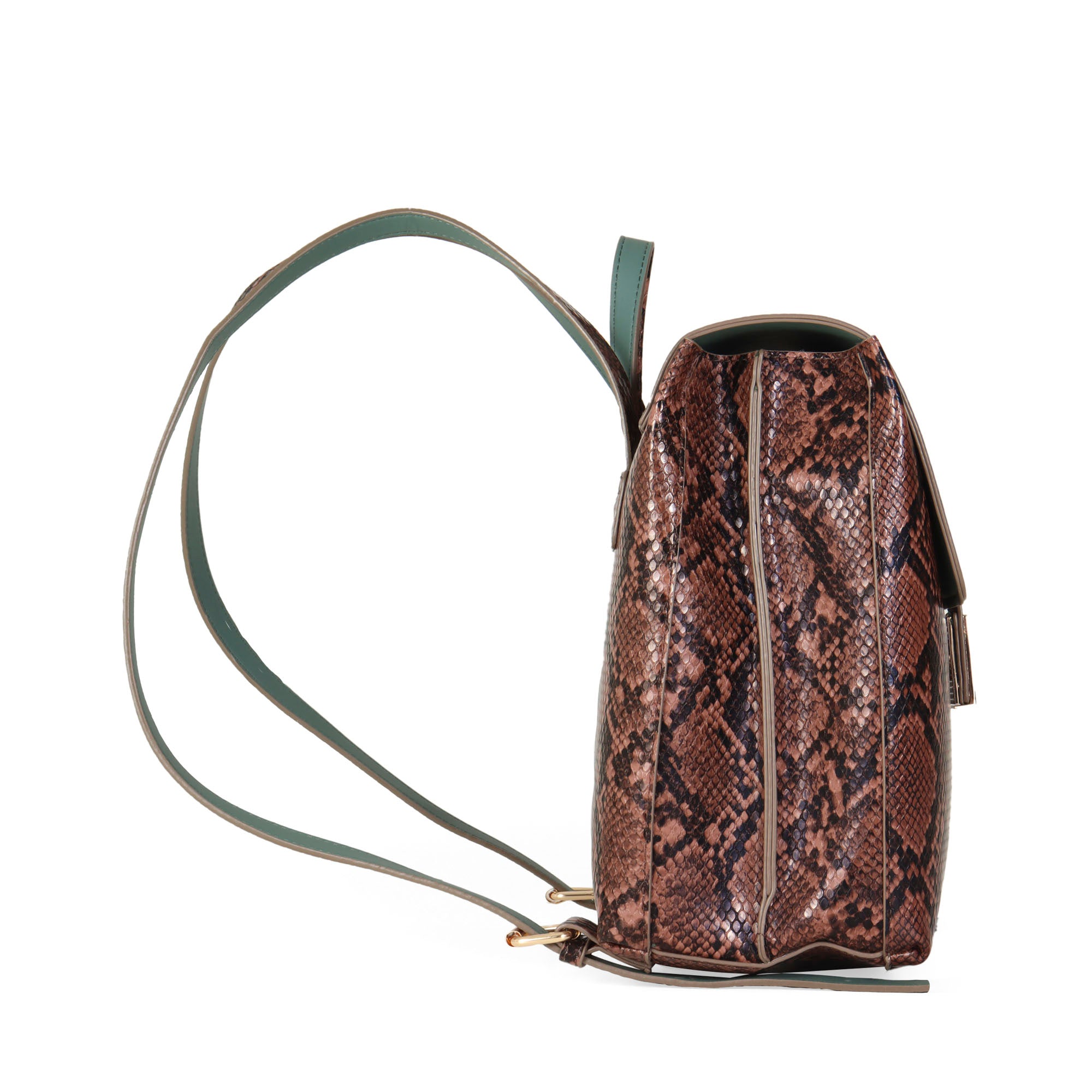 Mochila Look Animal Skin color Café Cloe