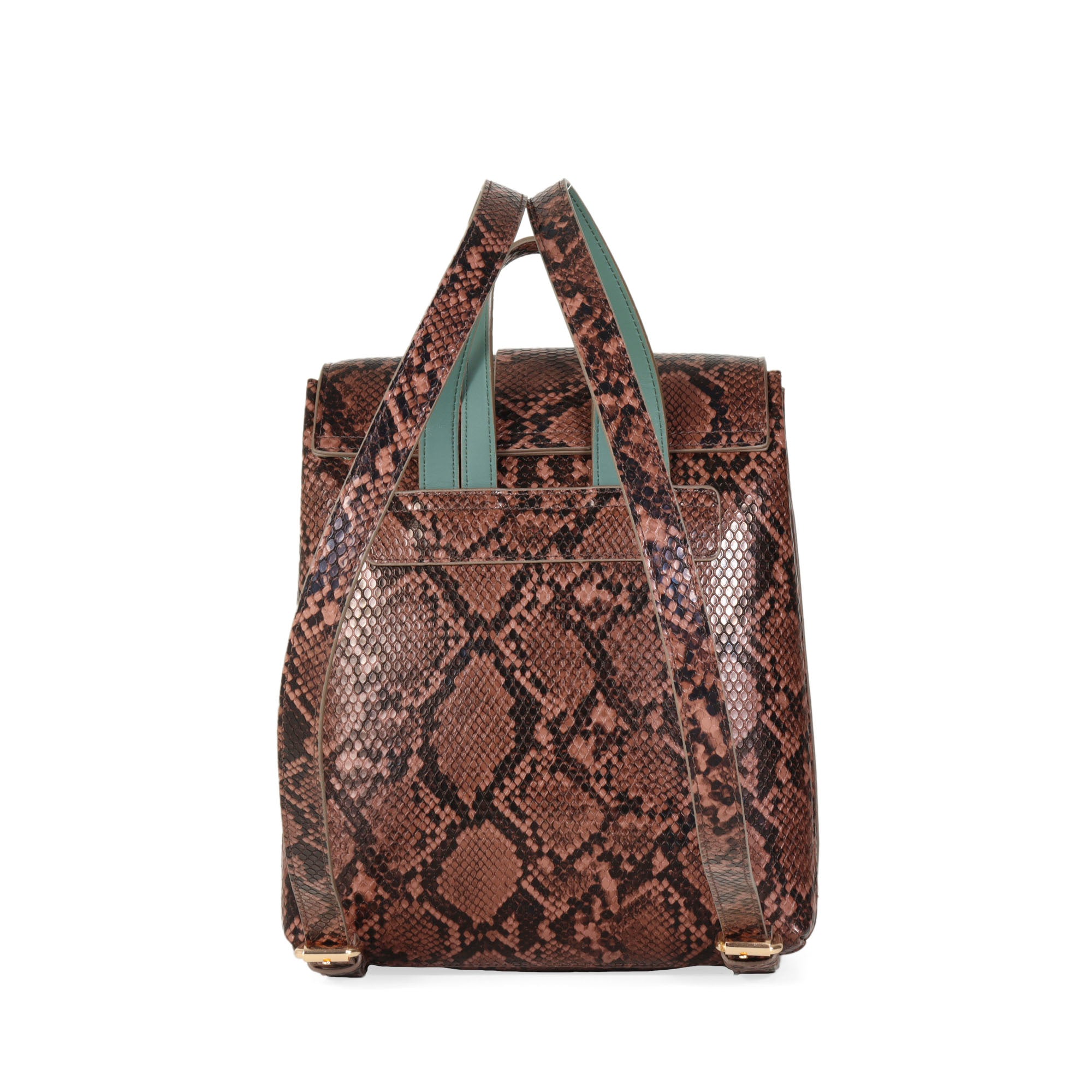 Mochila Look Animal Skin color Café Cloe