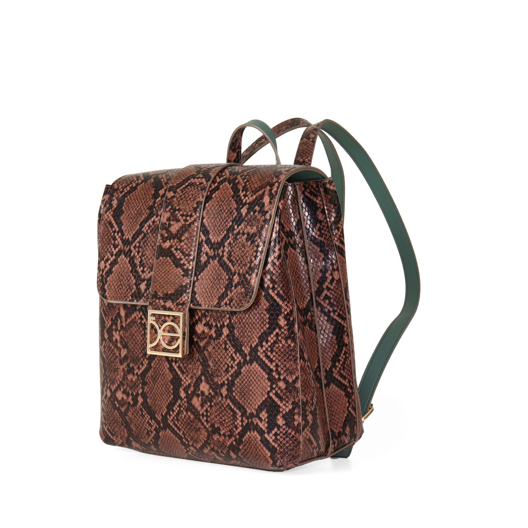 Mochila Look Animal Skin color Café Cloe