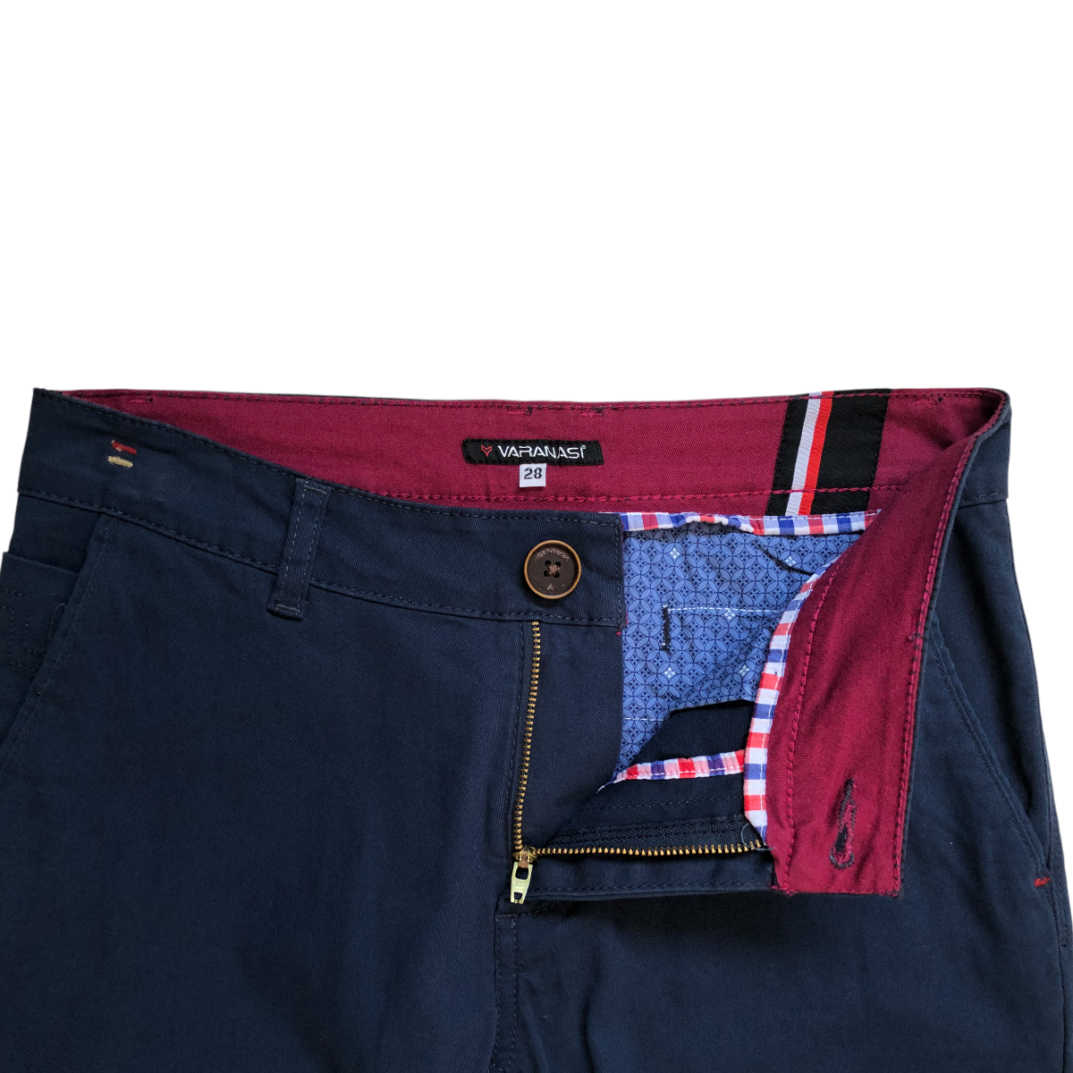 Pantalón Para Caballero Color Azul VARANASI 1511