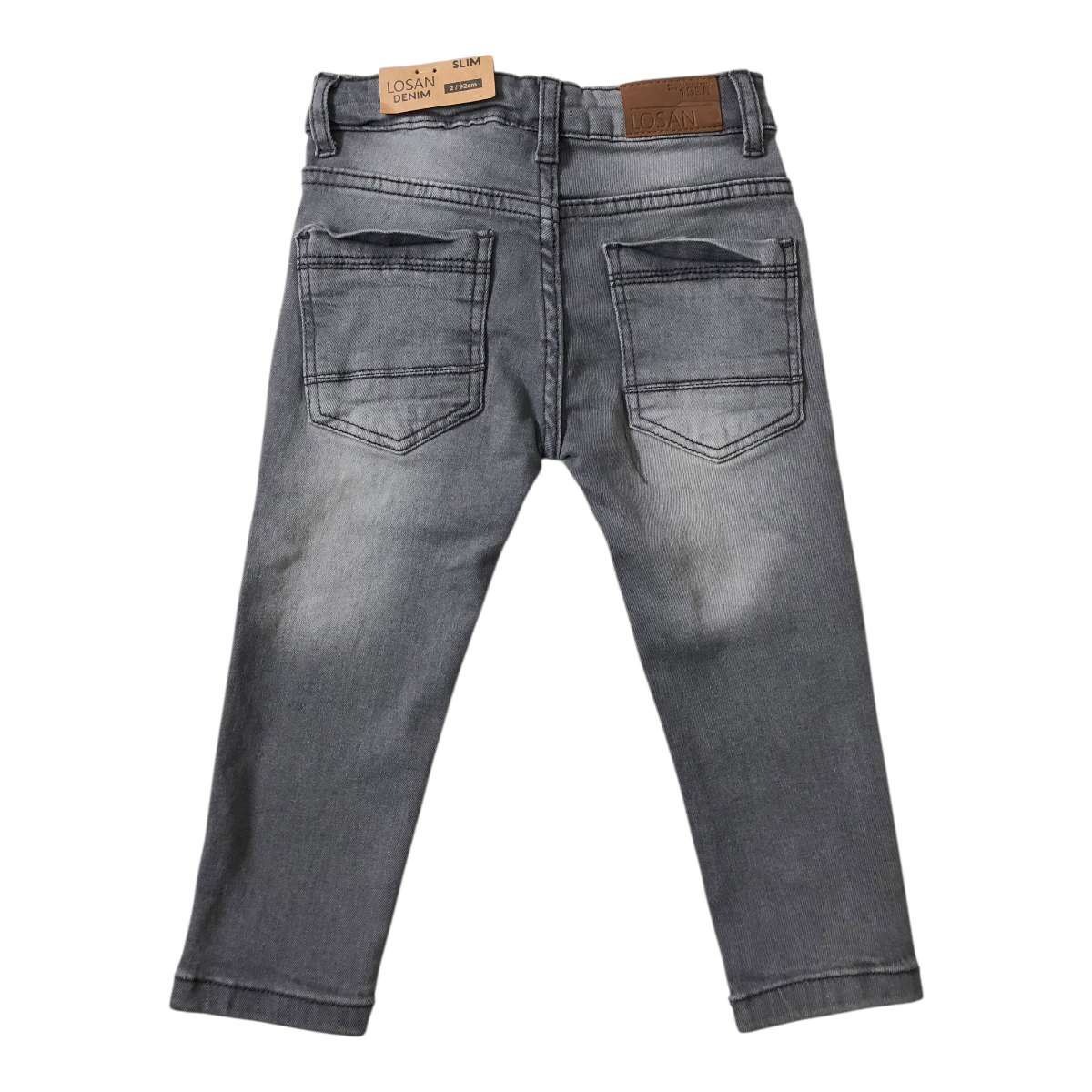Pantalón Denim Color Gris Losan