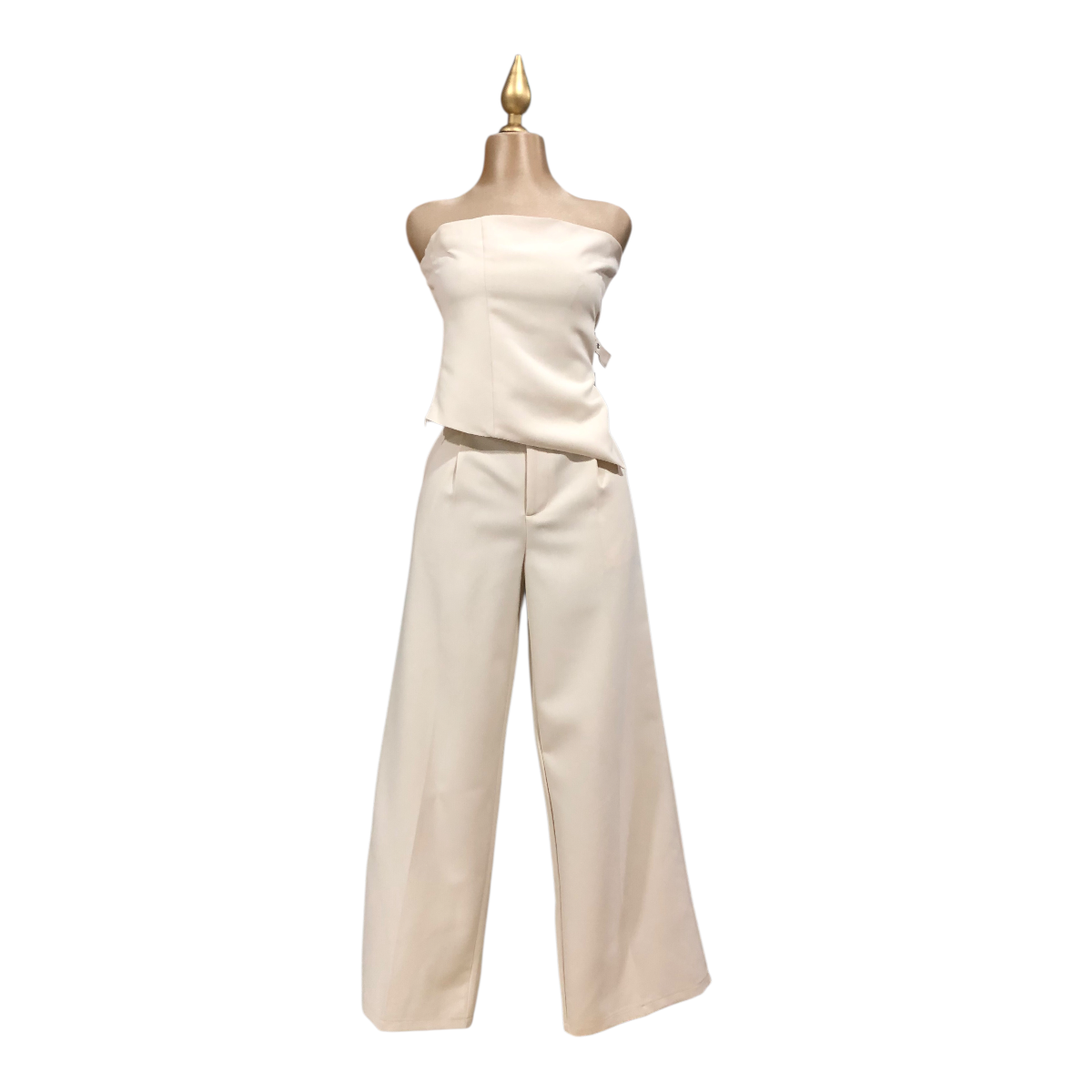 Conjunto 2 Piezas Color Beige Para Dama Vogue Vibes