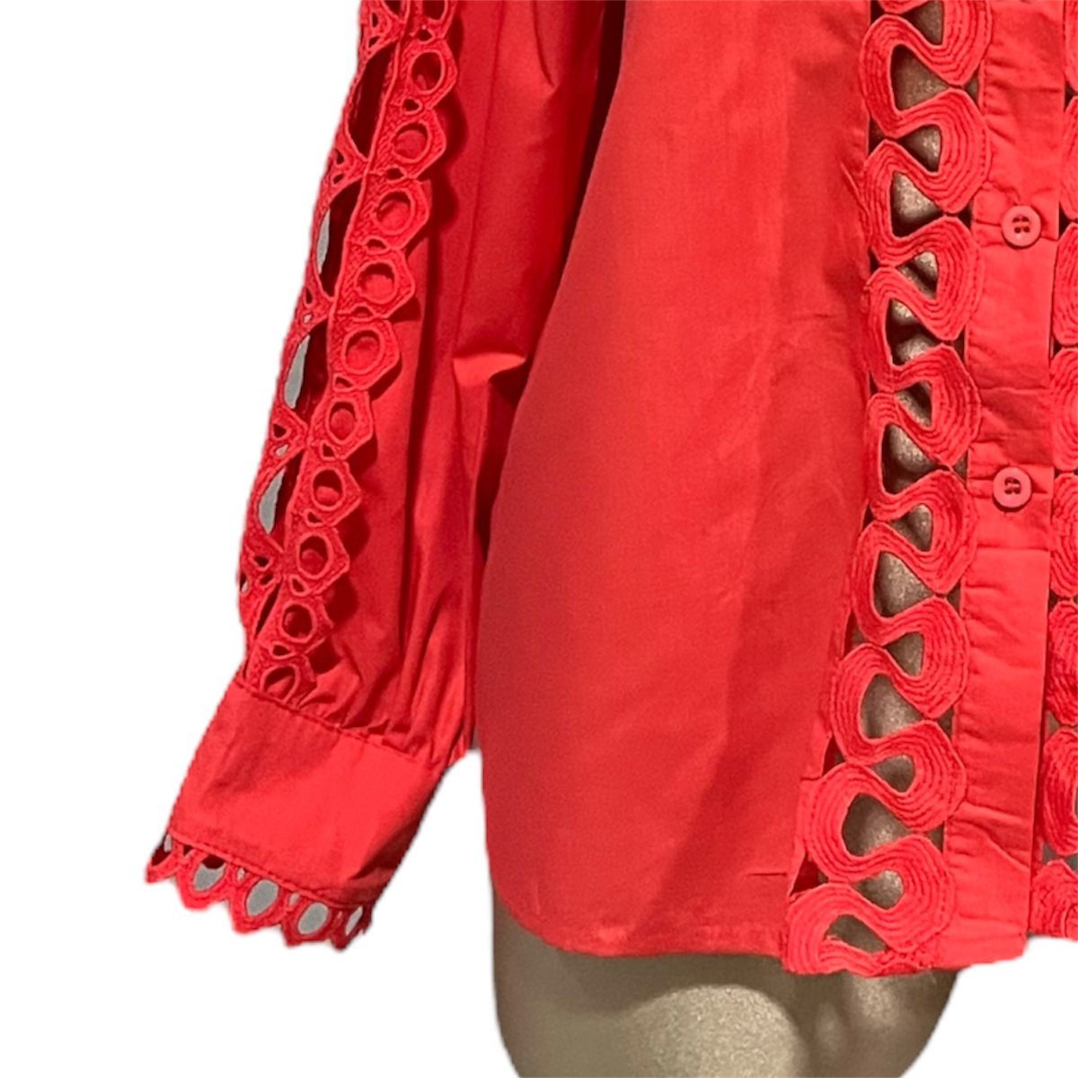Camisa Color Rojo Para Dama MUSSI