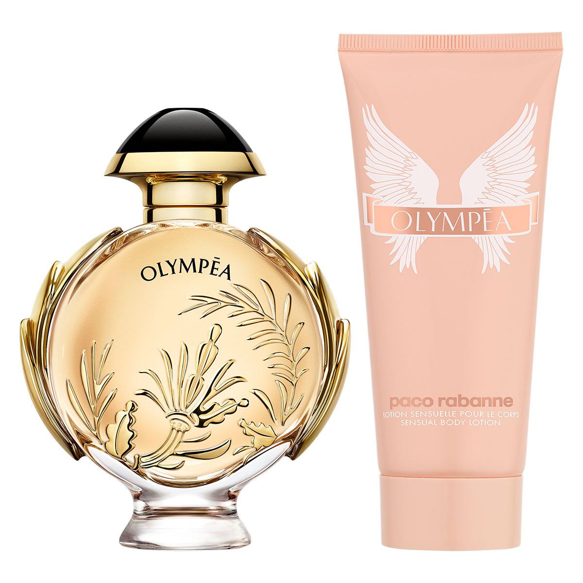 Paco Rabanne Olympea Solar Intense Set Para Dama Perfume EDP 80ml + Body Lotion 100ml