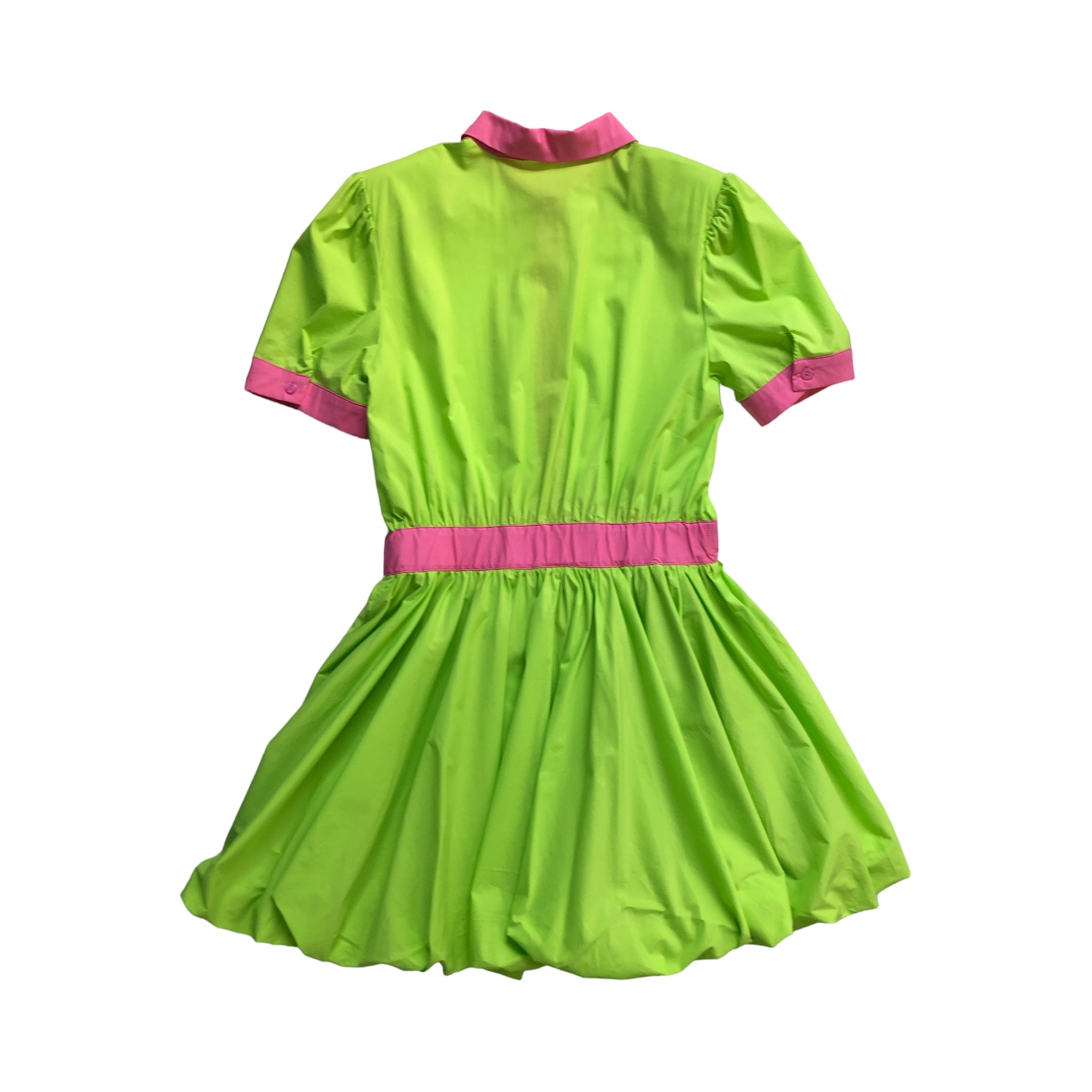 Vestido Green Bombacho Inferior LC