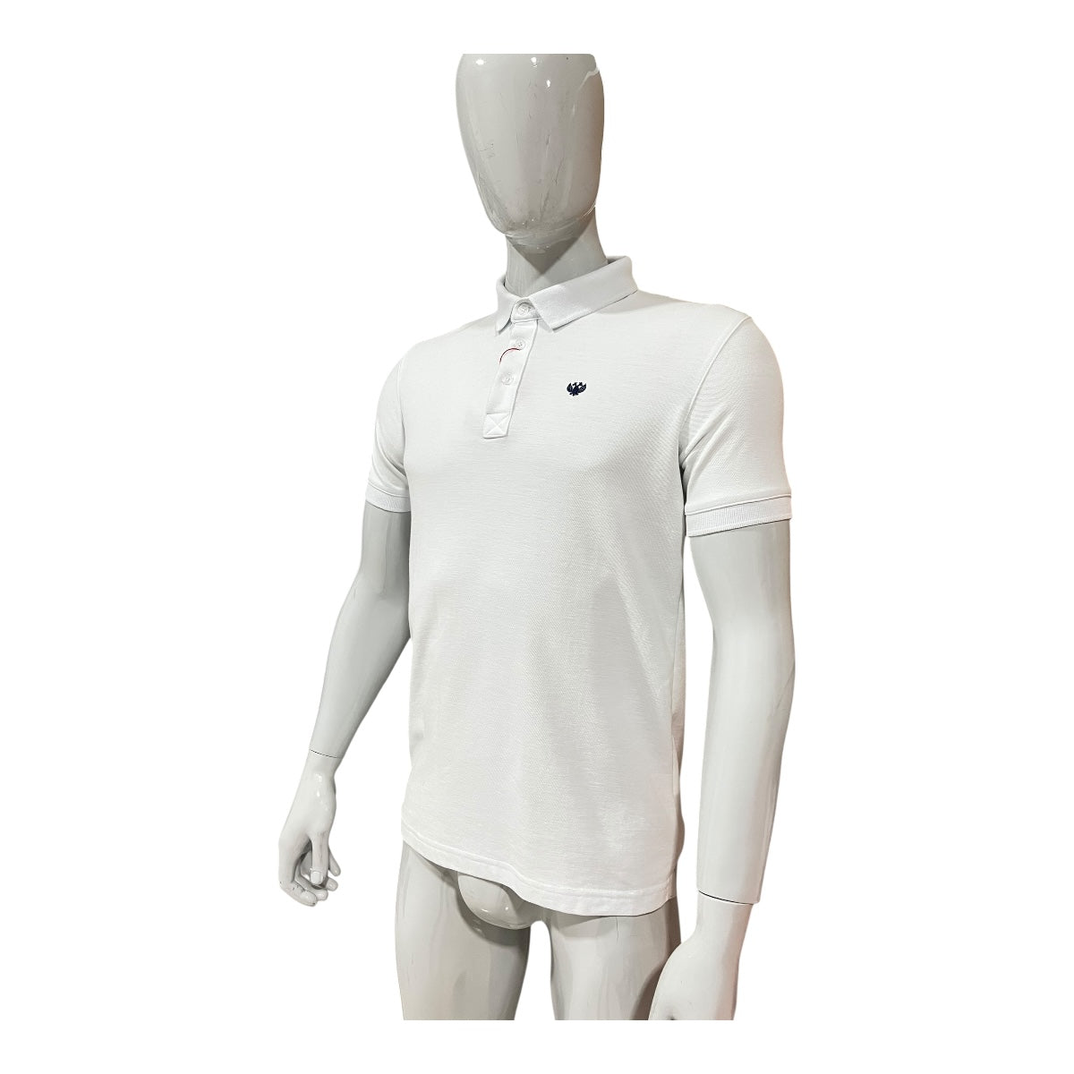 Playera Polo Básica Blanca Zarevich
