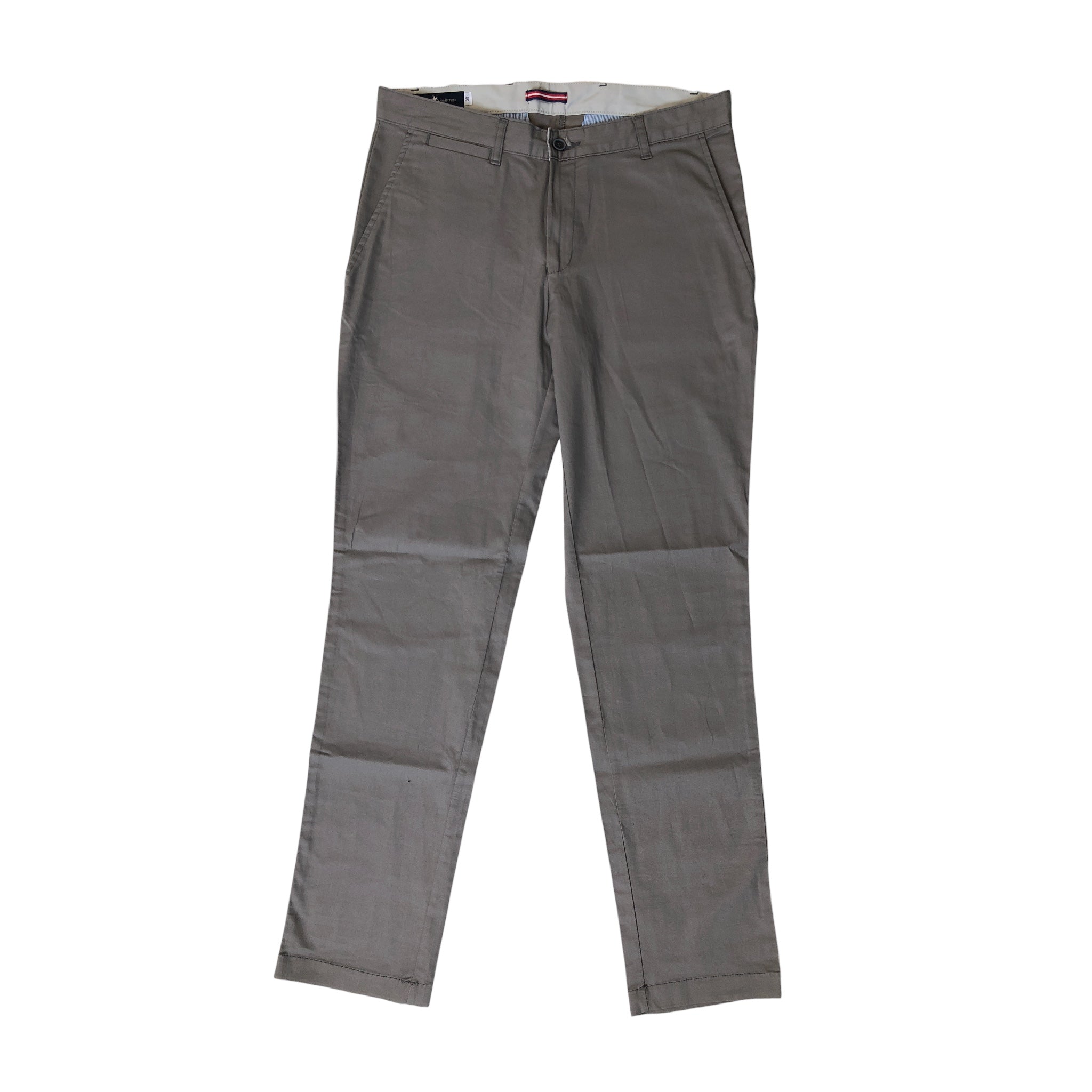 Pantalón Liso Color Gris Para Hombre Rock Hampton Polo Team