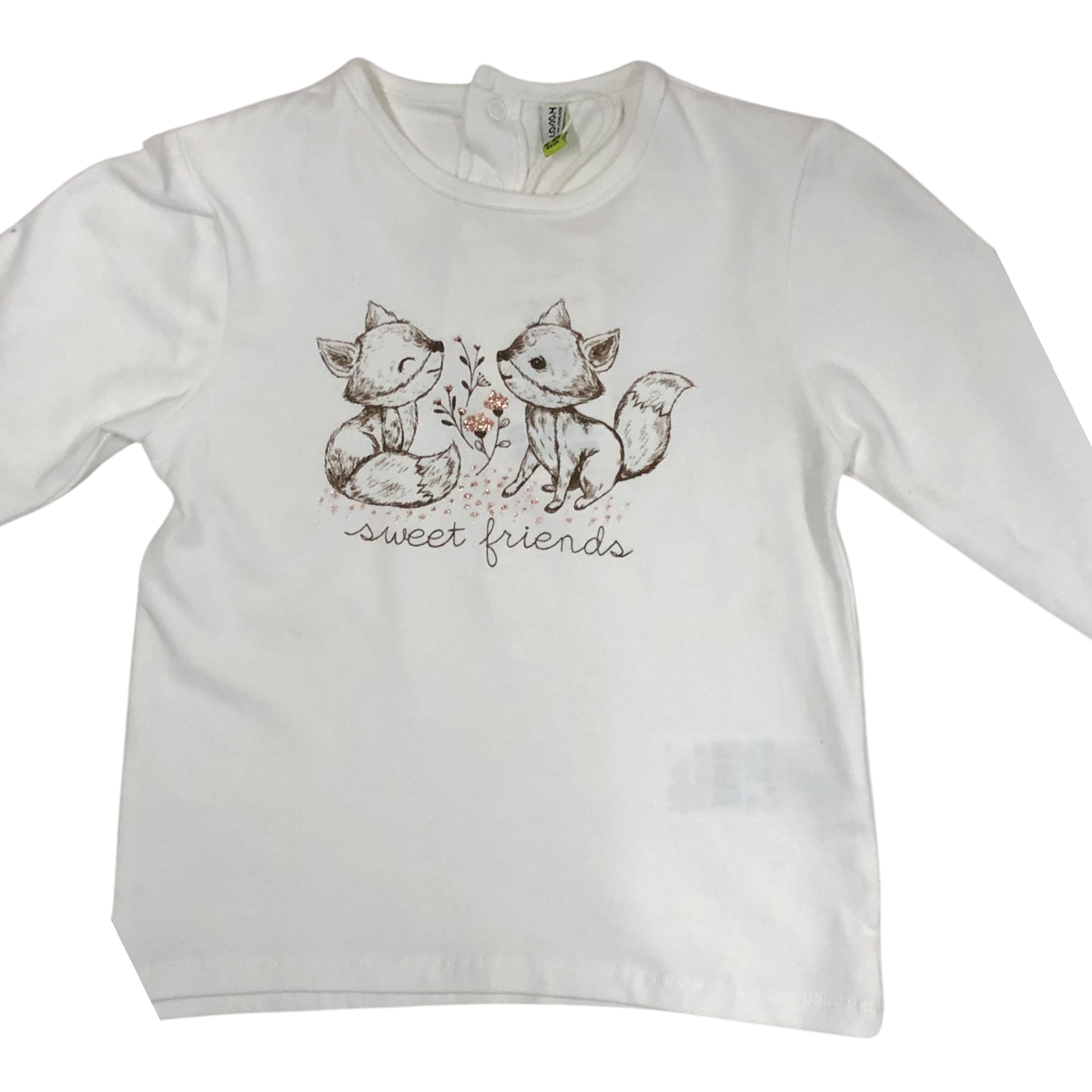 Playera Para Bebé Niña "Sweet Friends" Losan