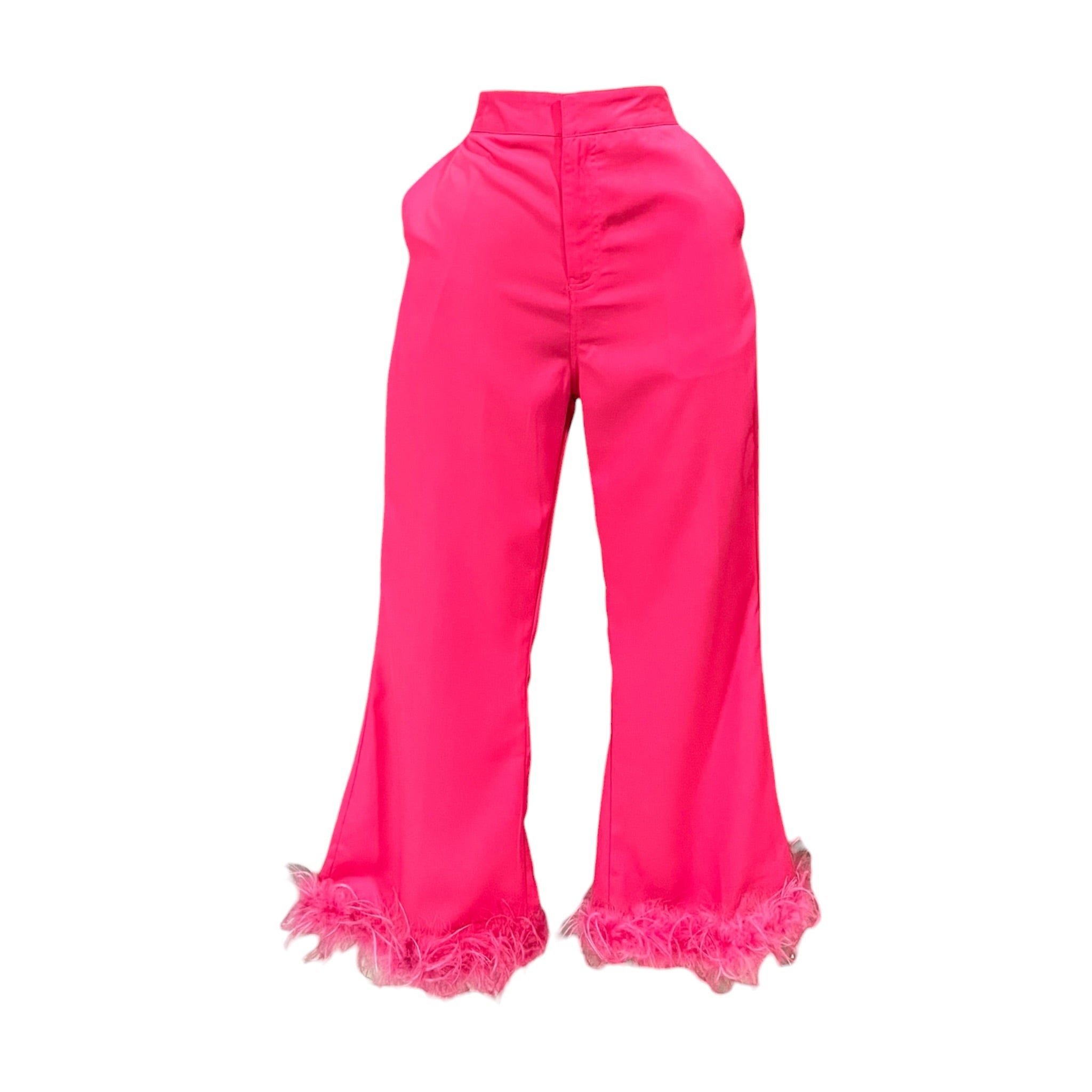 Pantalón Plumas Fucsia LC