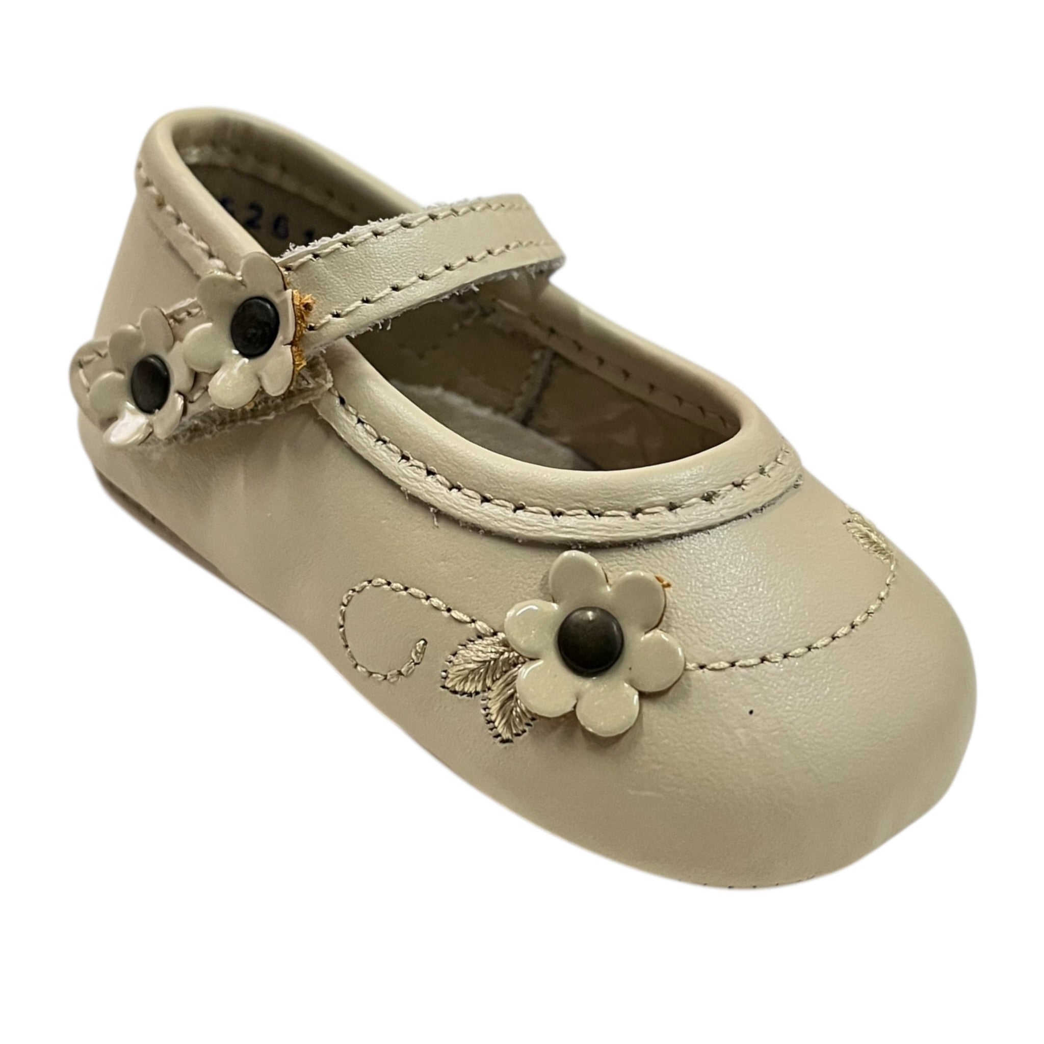 Zapato Beige Para Bebé Niña Mini Burbujas