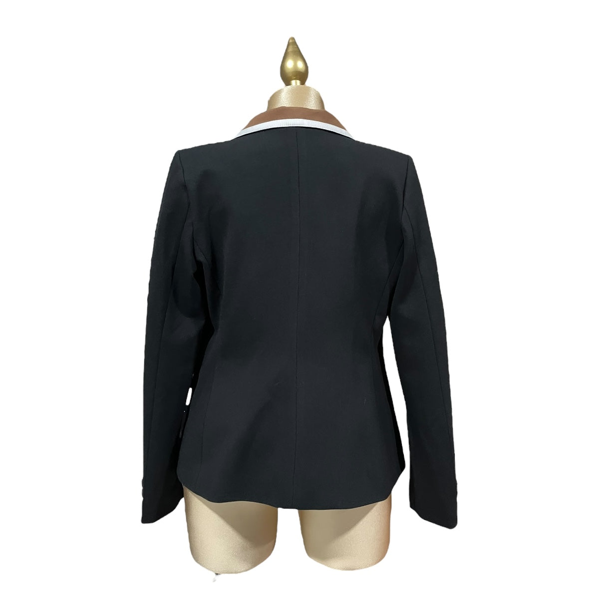 Conjunto De Saco Y Pantalón Negro/Tabaco Para Dama MUSSI