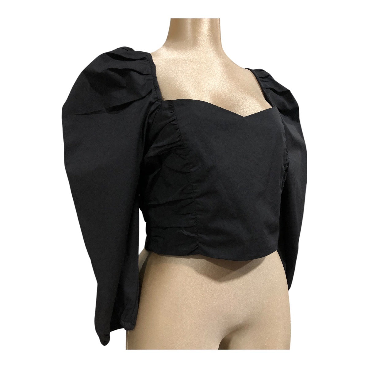 Blusa Top Color Negro Para Dama Erivel