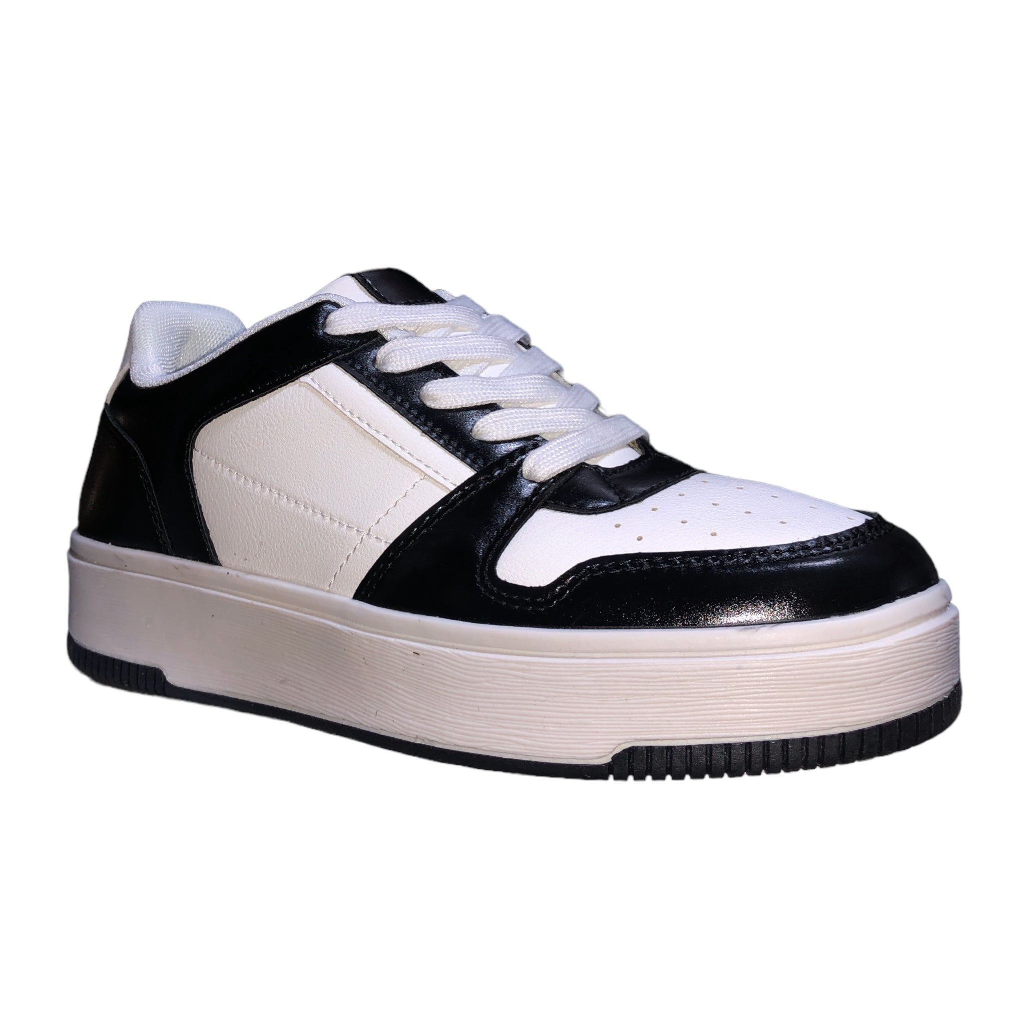 Tenis Blanco/Negro Mata Shoes