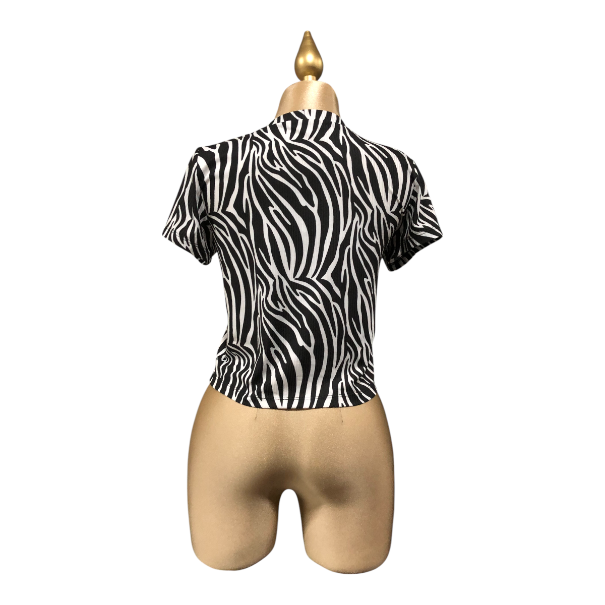 Playera estampado animal print Erivel