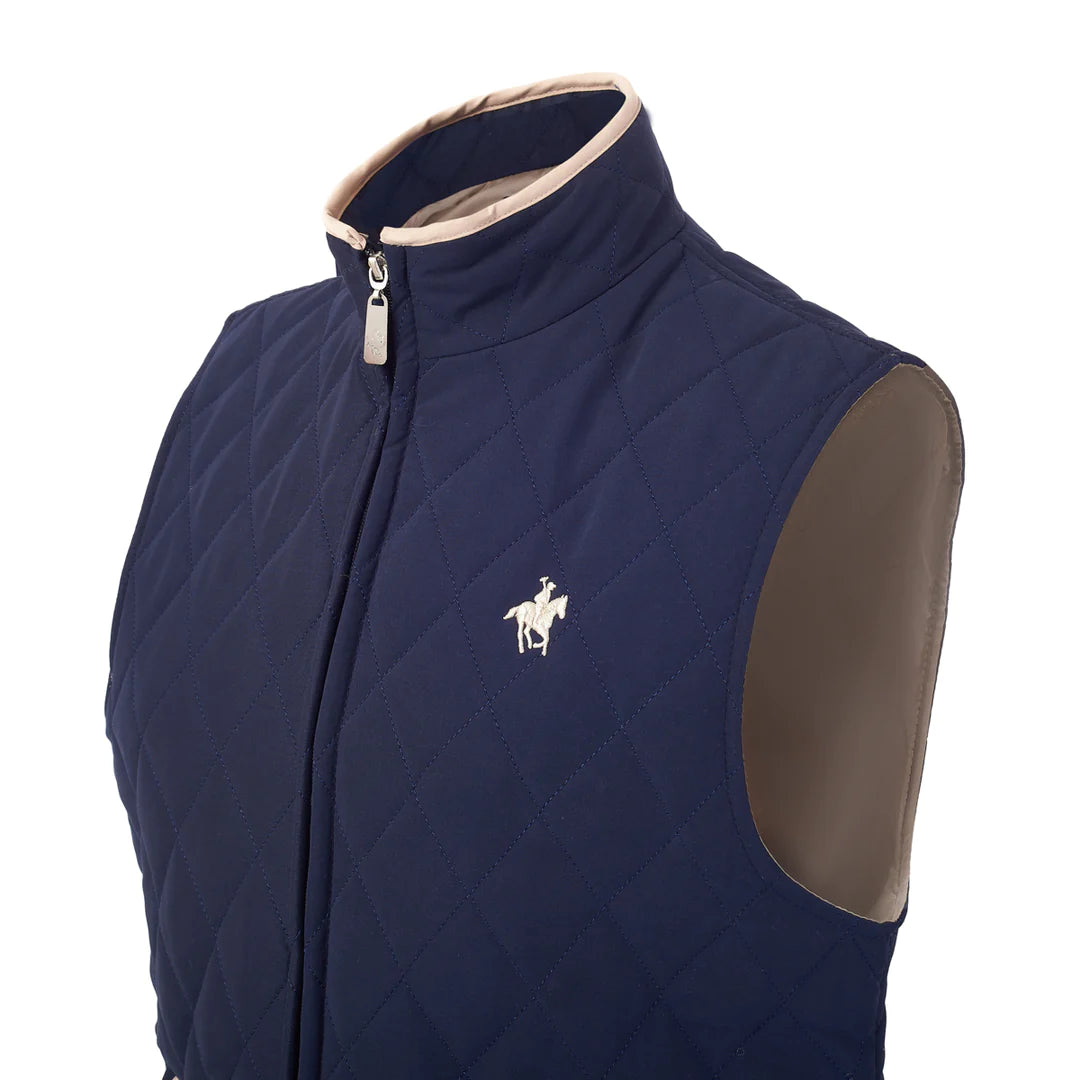 Chaleco Color Marino Para Dama Rock Hampton Polo Team