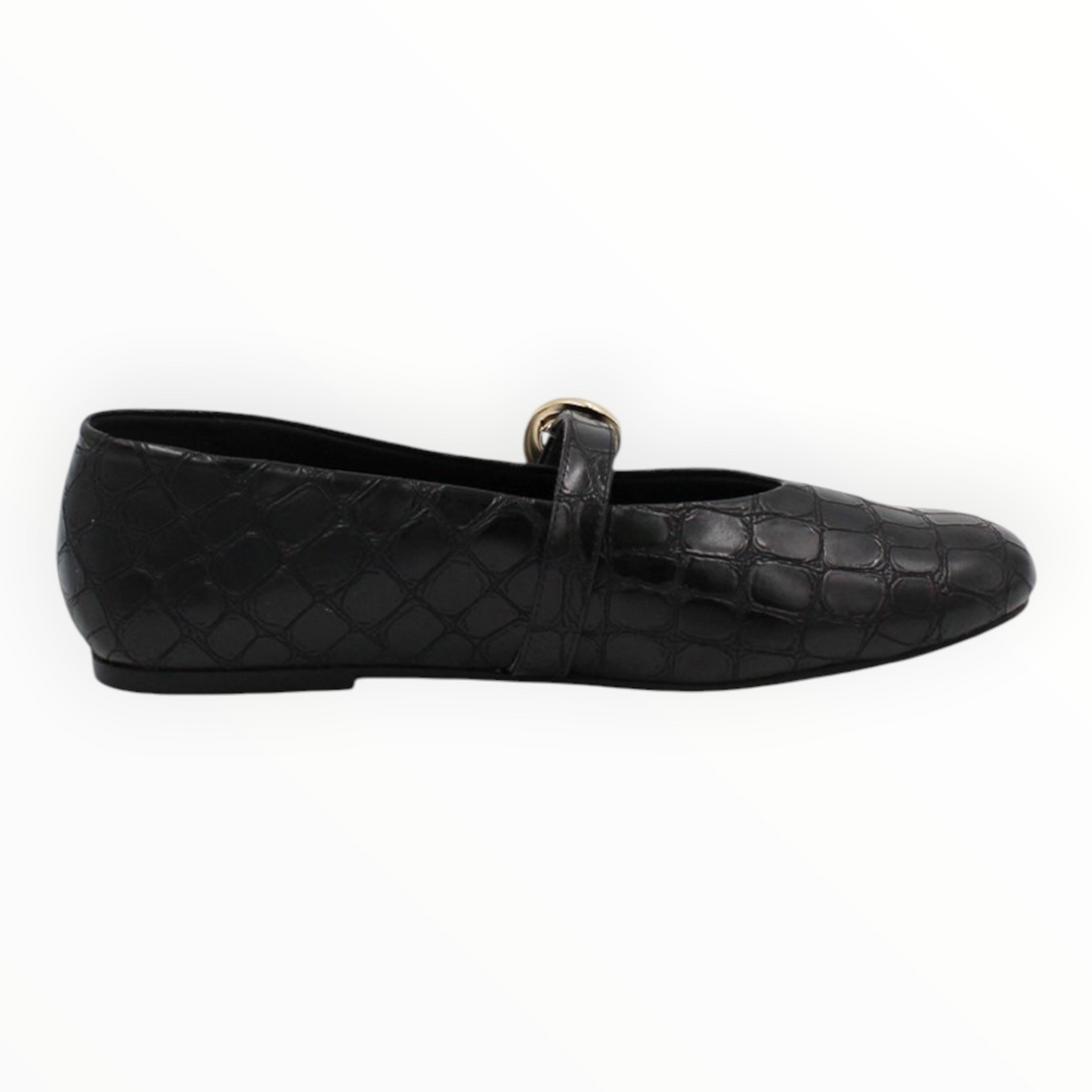 Zapato Para Dama Tipo Mary Jane Negro Senties