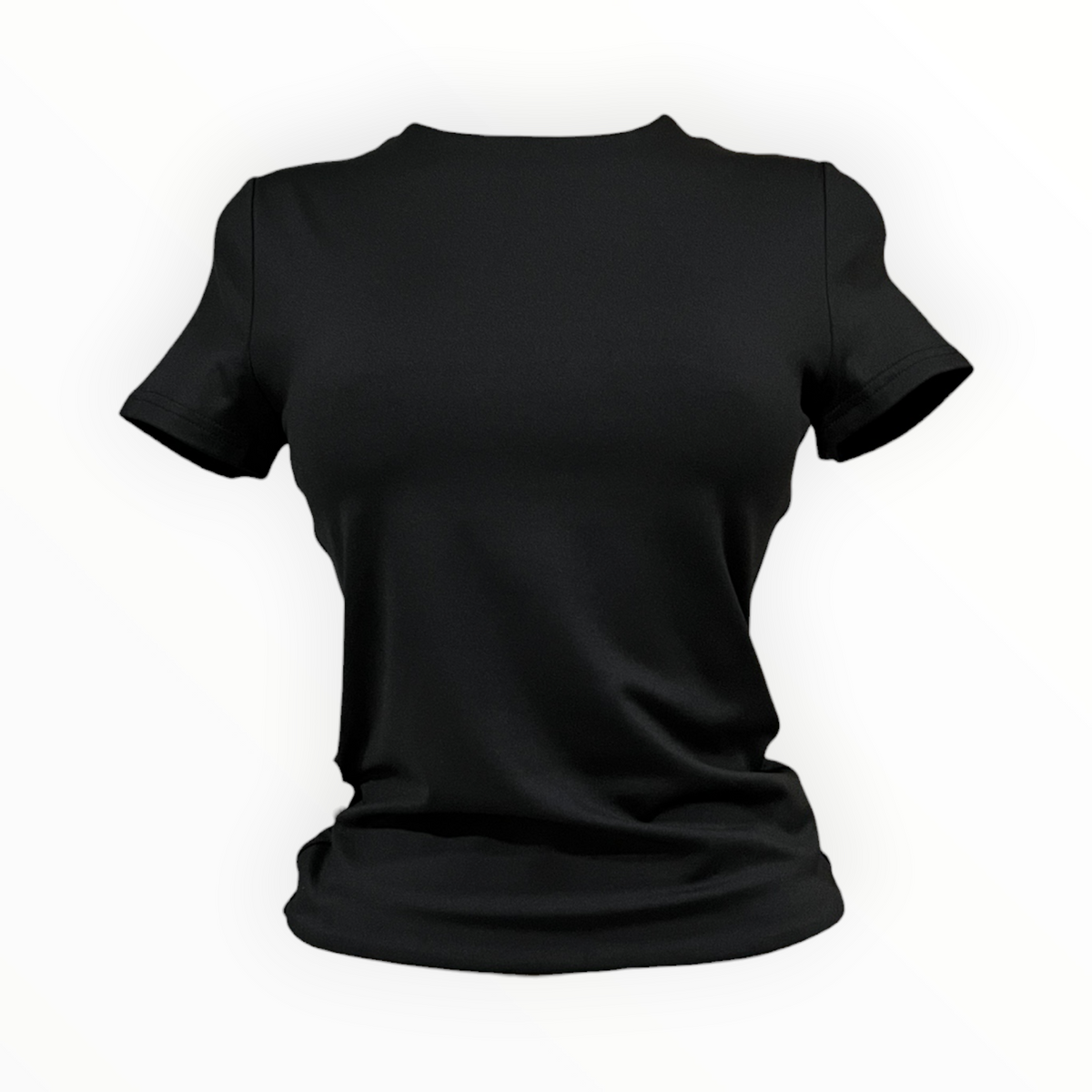 Playera Negra Manga Corta LC