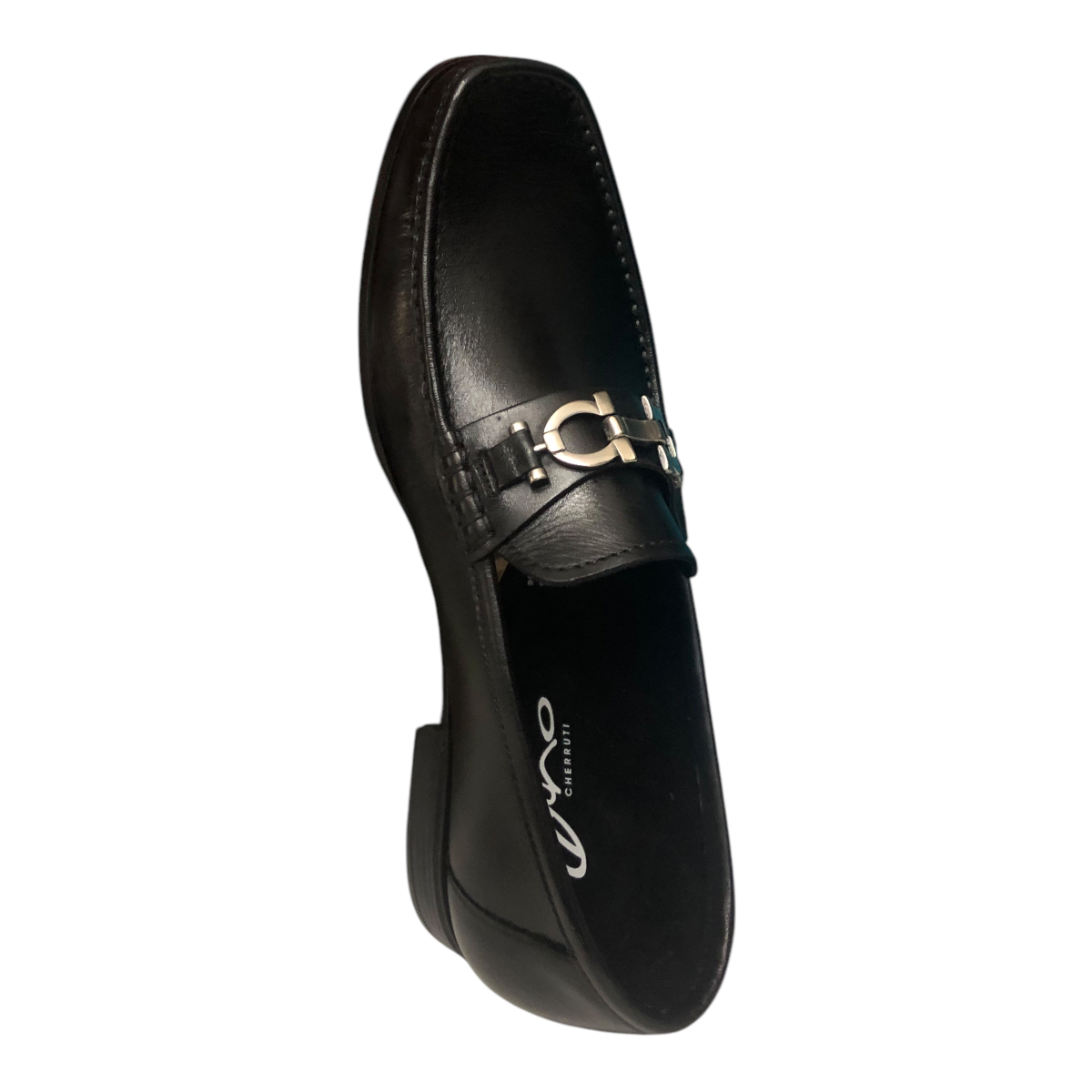 Zapato Vite Negro Piel Para Caballero Gino Cherruti
