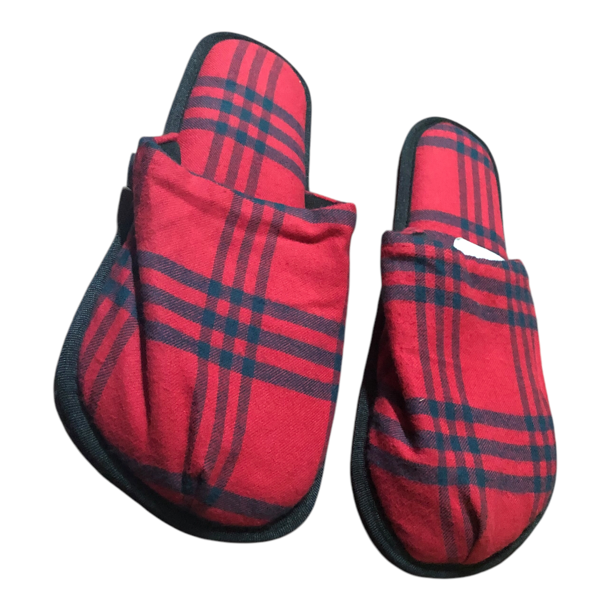 Pantufla Para Caballero Rojo Lineas TWINS