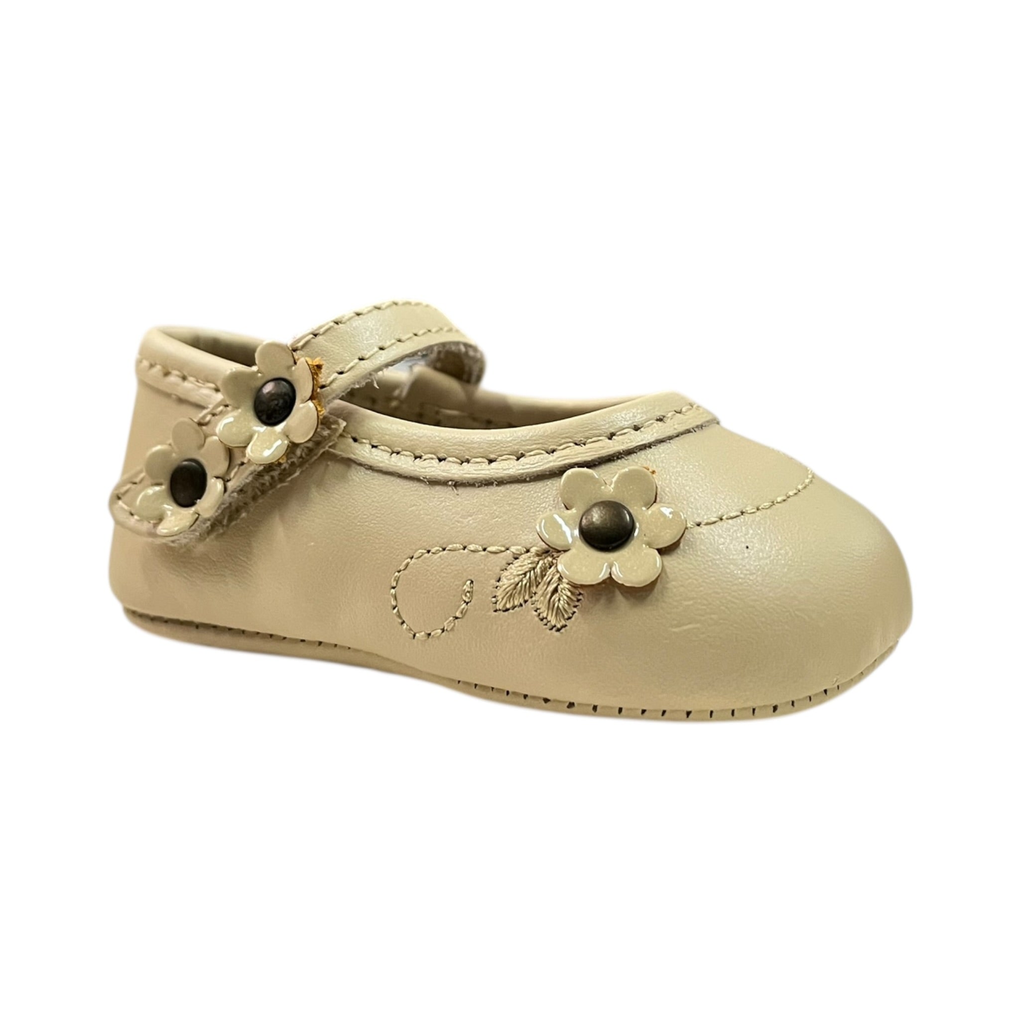 Zapato Beige Para Bebé Niña Mini Burbujas