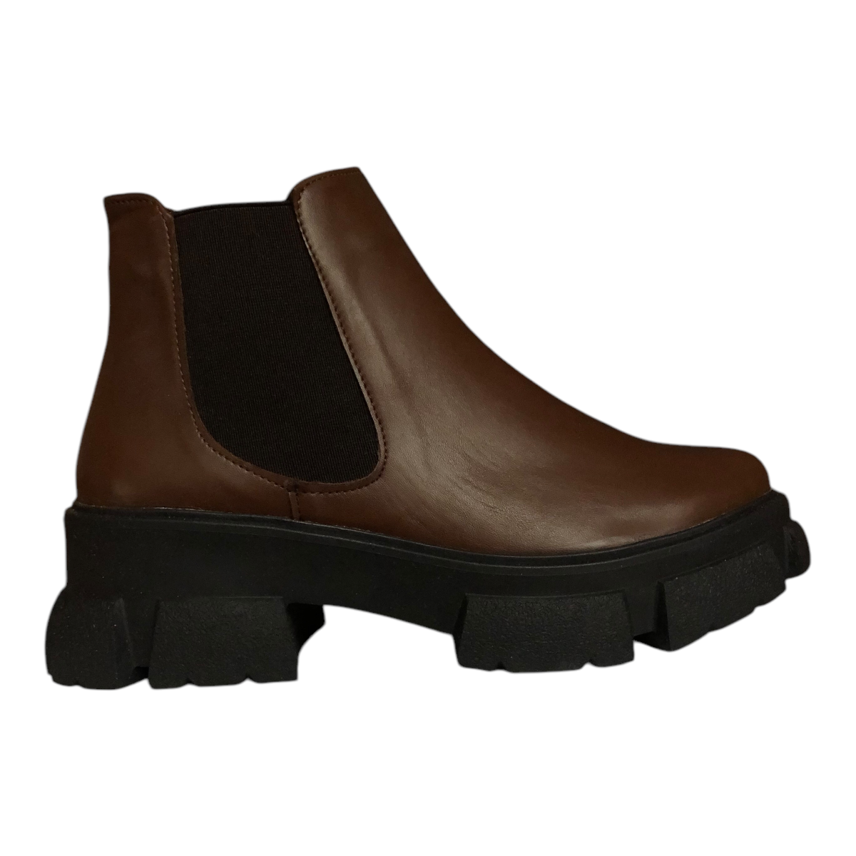 Bota Sintético Color Cleveland Madera Para Dama MULIER
