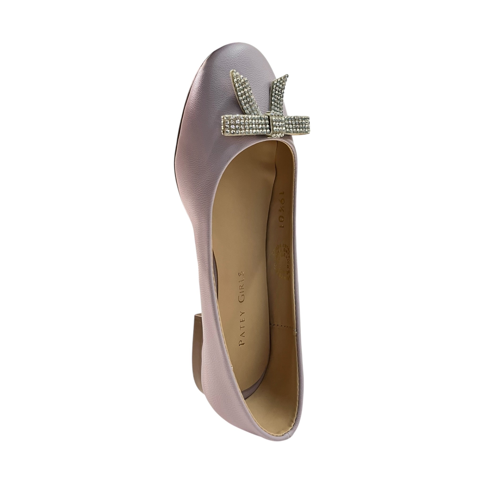 Zapato Flat Color Lila Para Niña Patey Girls