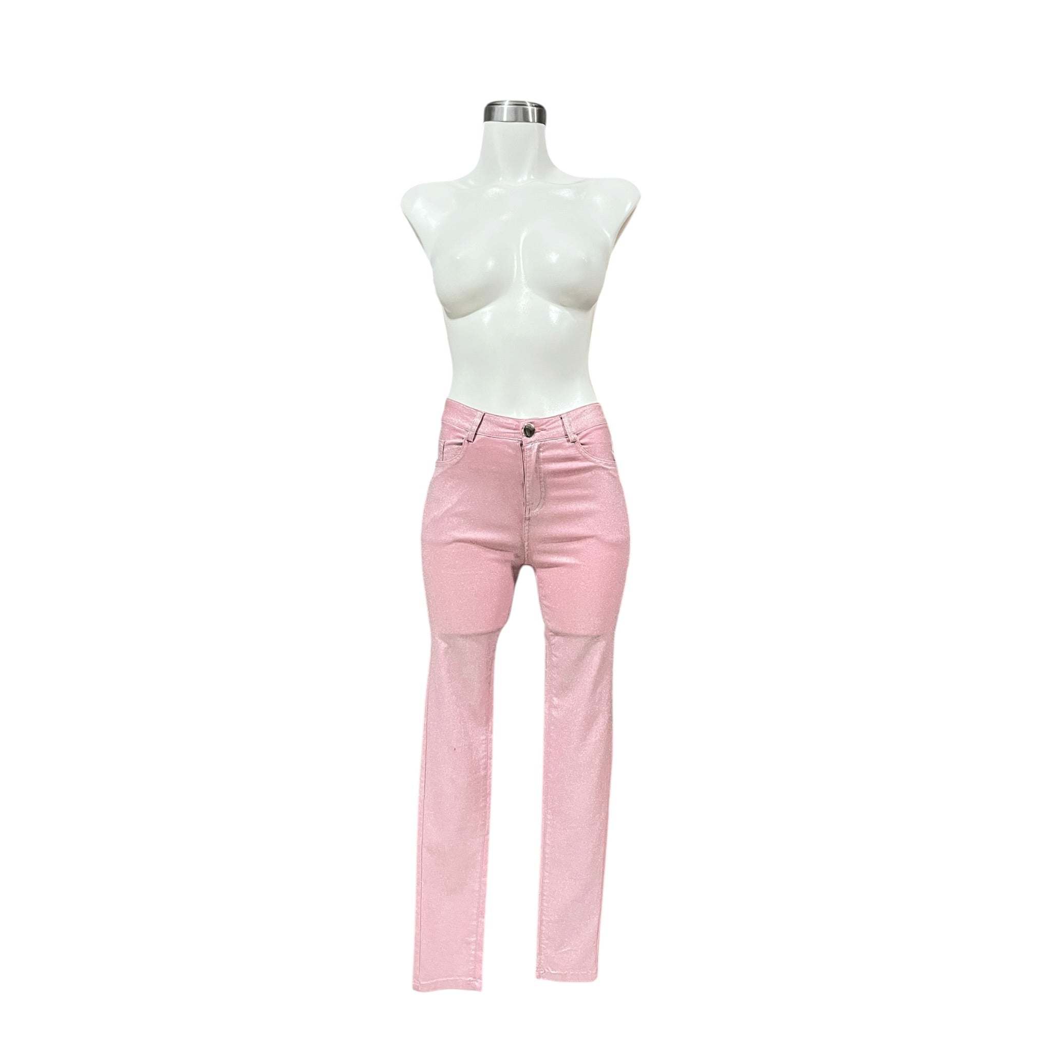 Pantalón Brillo Dusty Blush Rosa LC