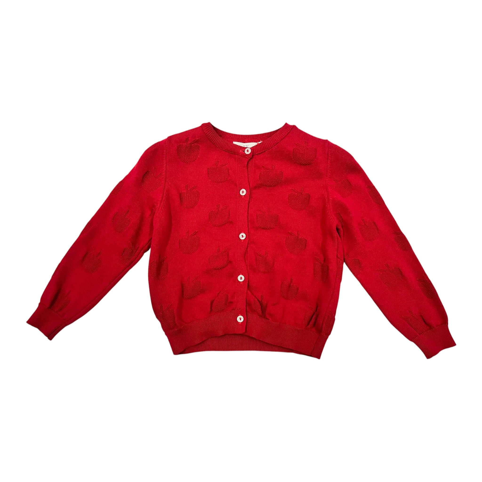Suéter Con Estampado Manzanas Para Niña Zippy