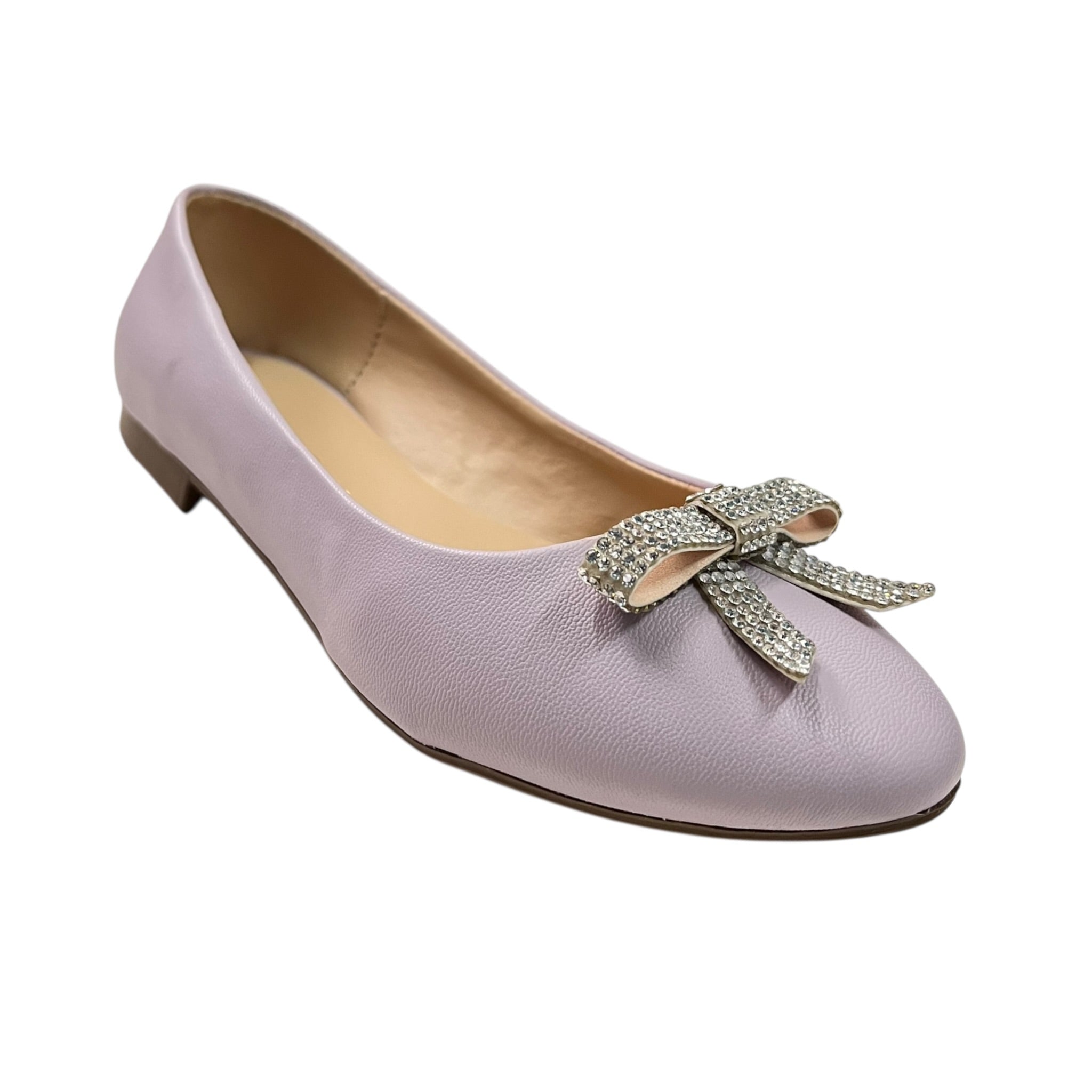 Zapato Flat Color Lila Para Niña Patey Girls