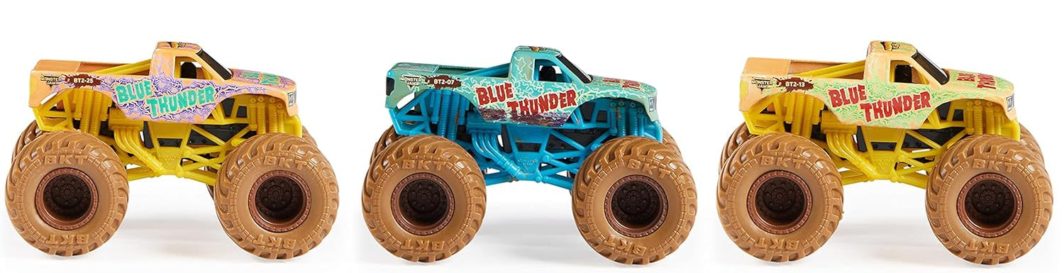Monster Jam Mystery Mudders Blue Thunder (los estilos variarán) Spin Master