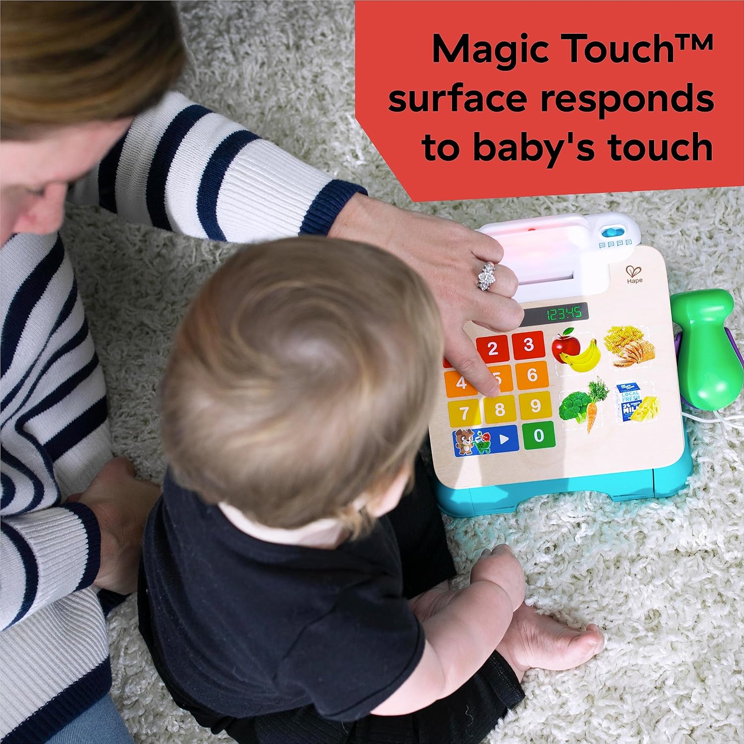 Baby Einstein Caja Registradora Musical Táctil Hape