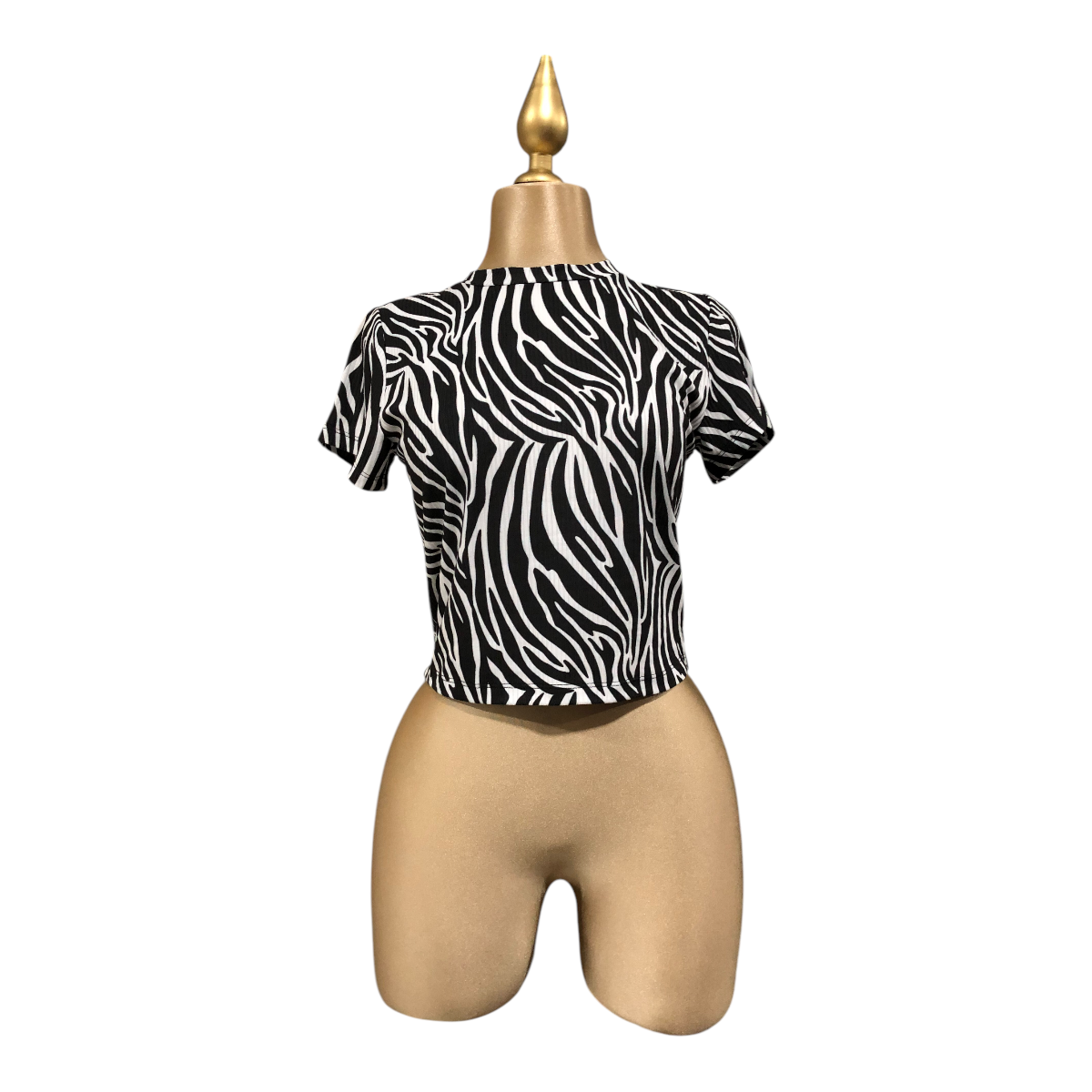 Playera estampado animal print Erivel