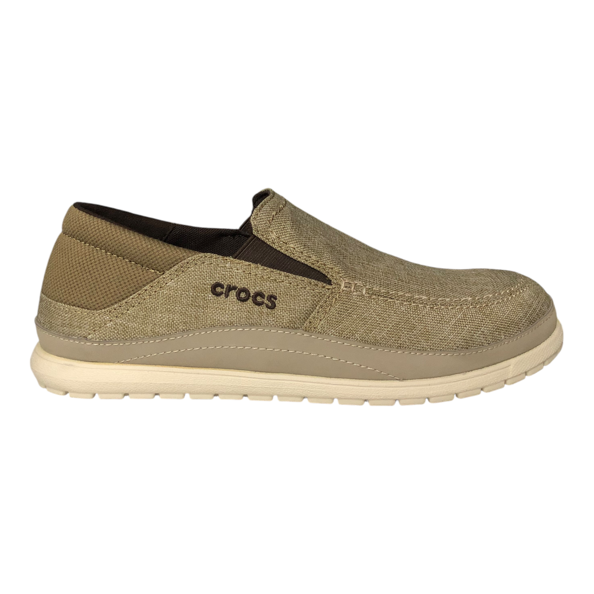 Crocs Santa Cruz Plata Slip-On Para Caballero CROCS