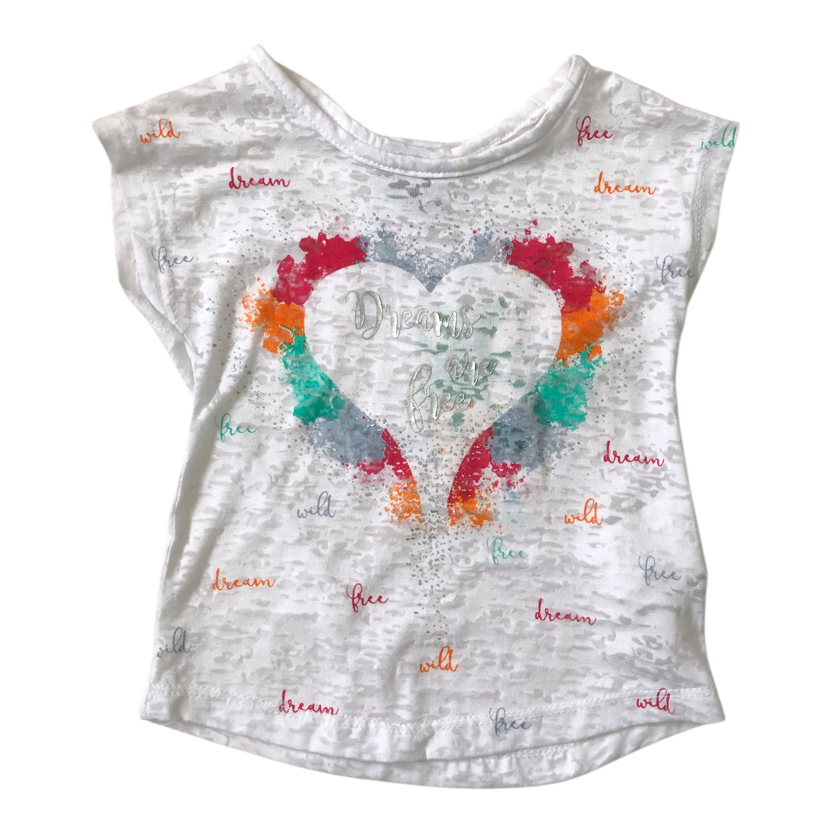 Playera Estampado Corazón Losan