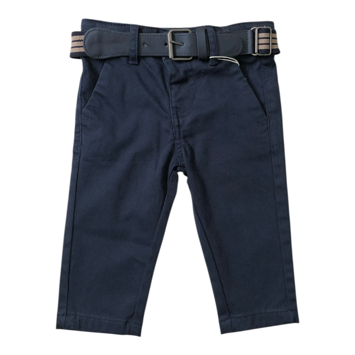 Pantalón Con Cinturón Marino Para Bebé Niño Losan