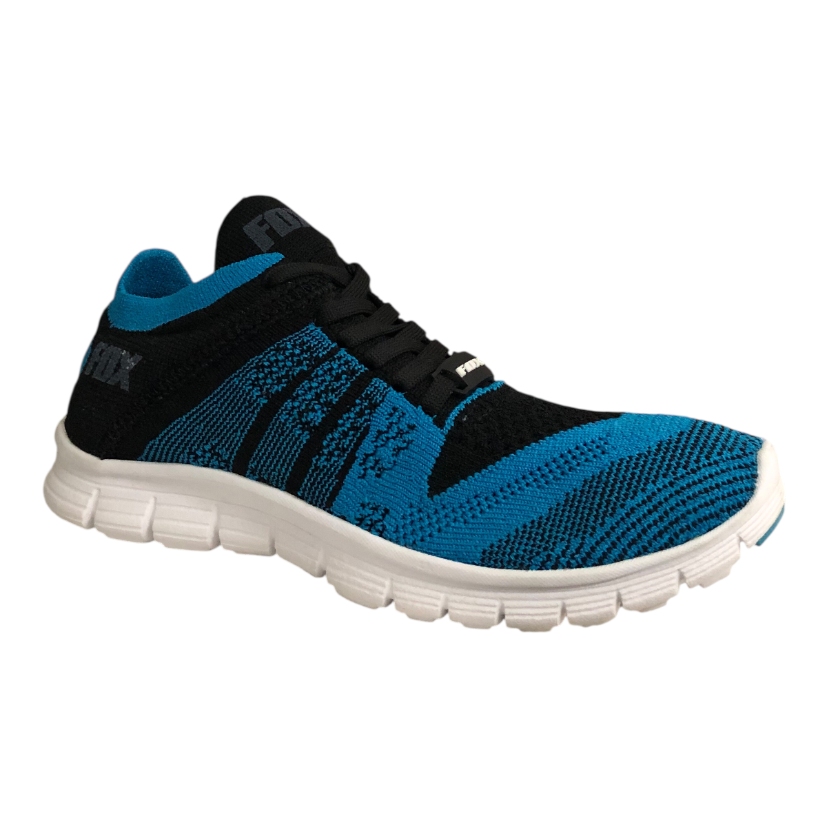 Tenis Deportivo Color Cielo/Negro  Para Dama FOX m