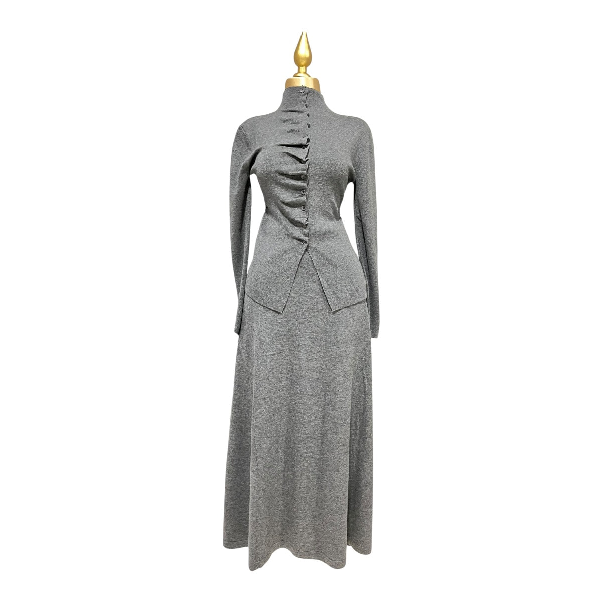 Conjunto De Suéter y Falda Color Gris MUSSI