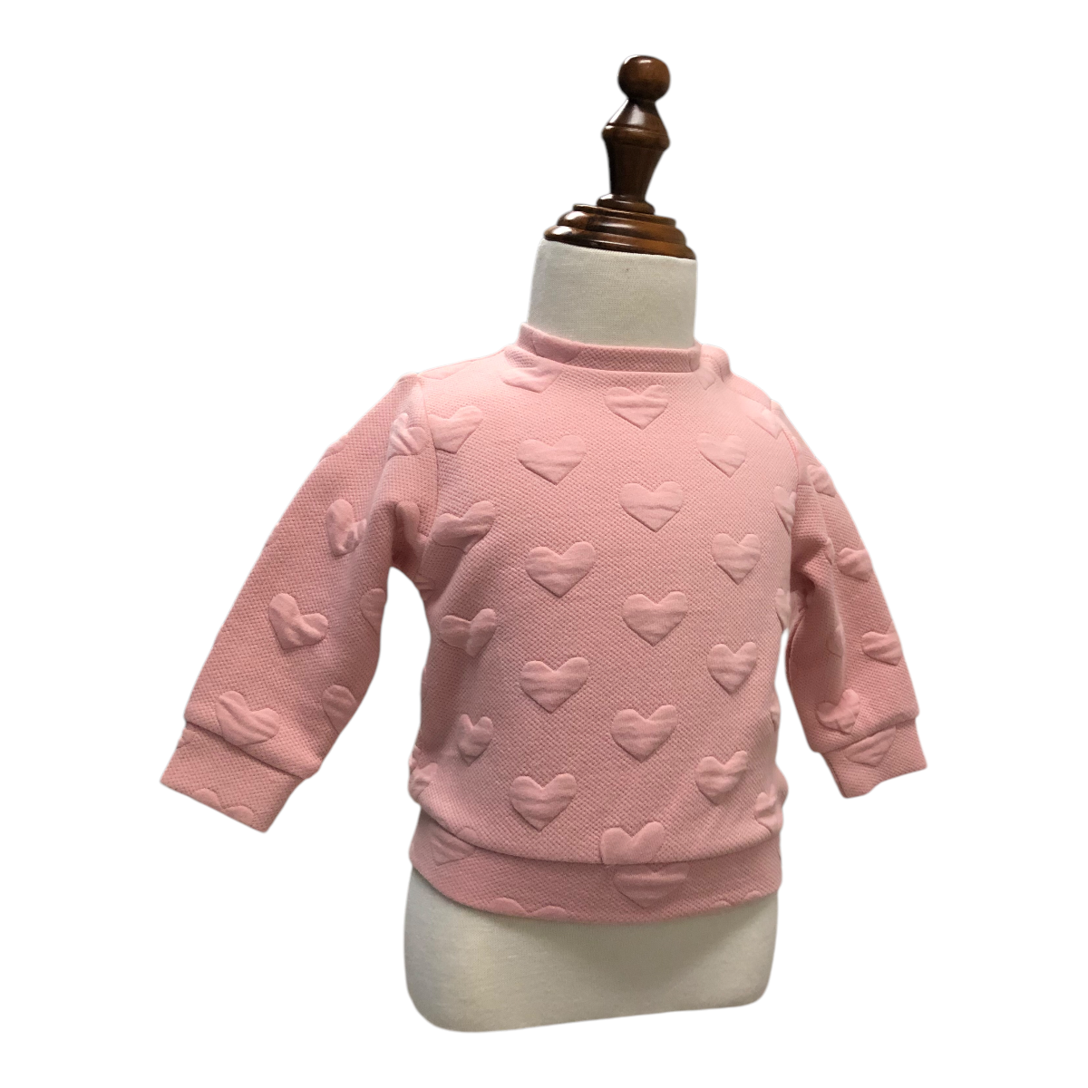 Sudadera Estampado Corazones Para Bebé Niña Losan