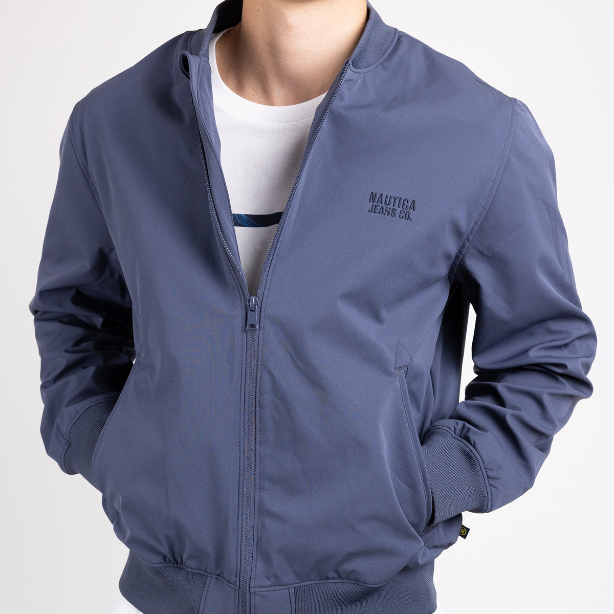 Chamarra Liviana De Hombre Marino Nautica Jeans