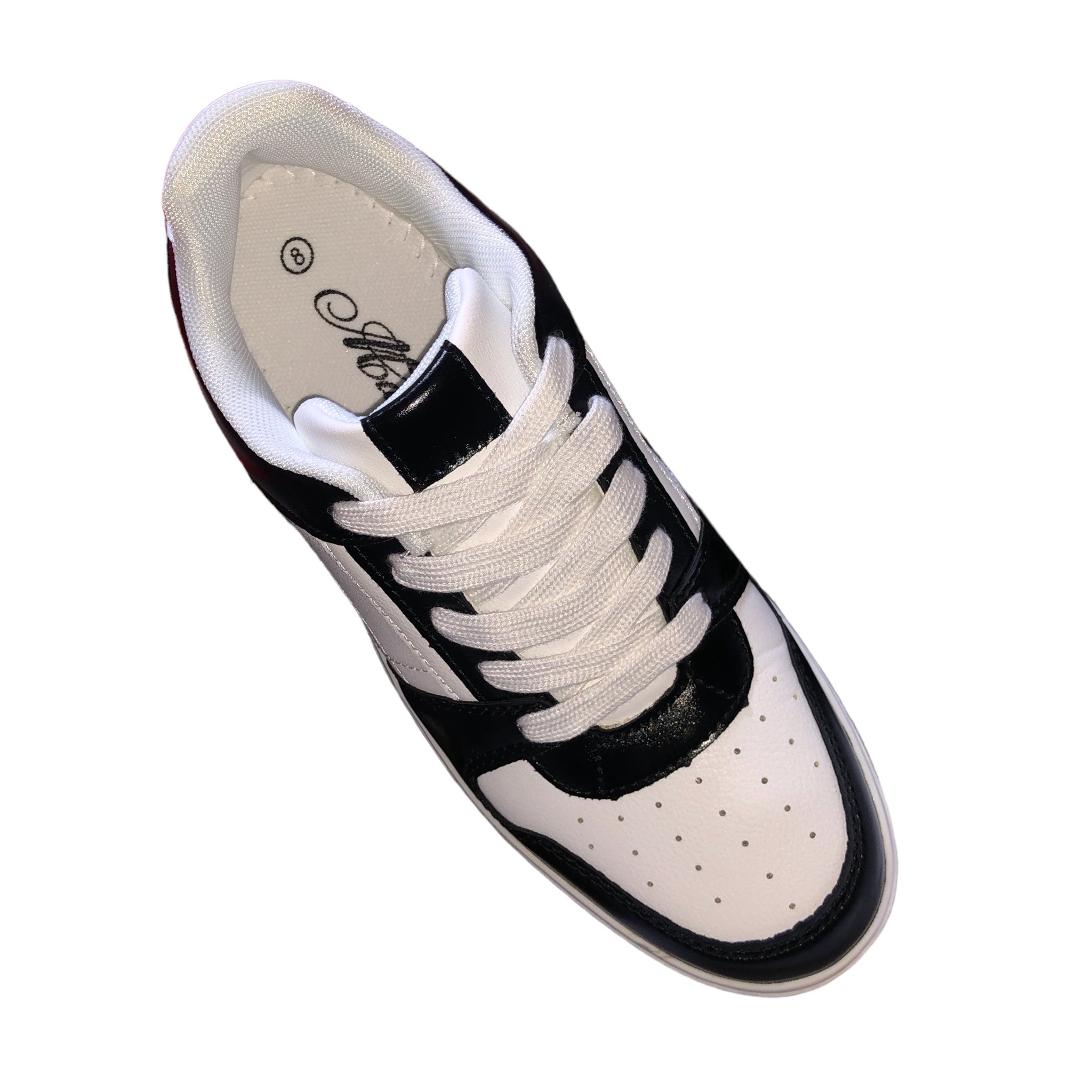 Tenis Blanco/Negro Mata Shoes