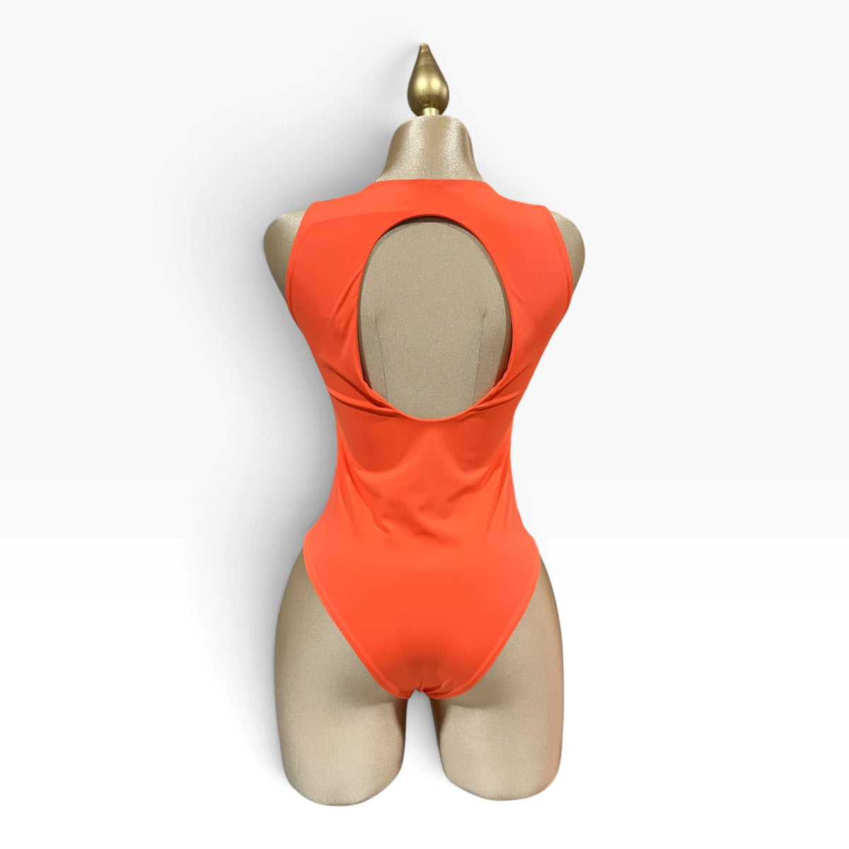 Body Naranja Espalda Descubierta LC