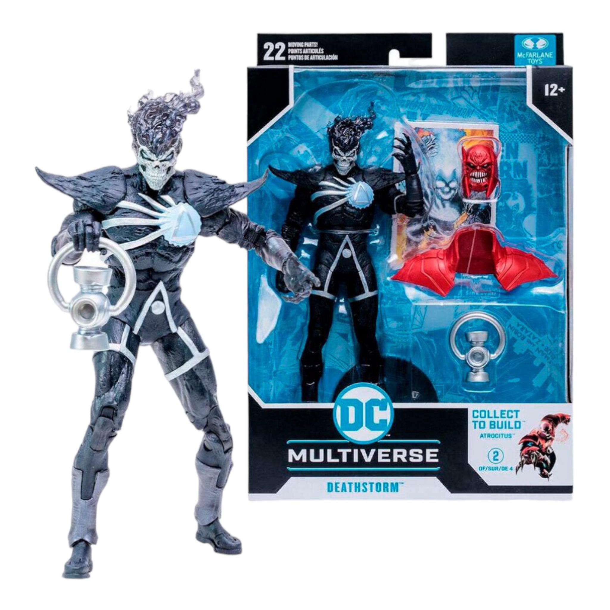 Mcfarlane Figura Deathstorm Suicide Squad Multiverse DC