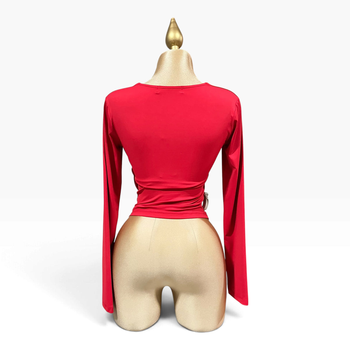 Blusa Escote En V Rojo LC