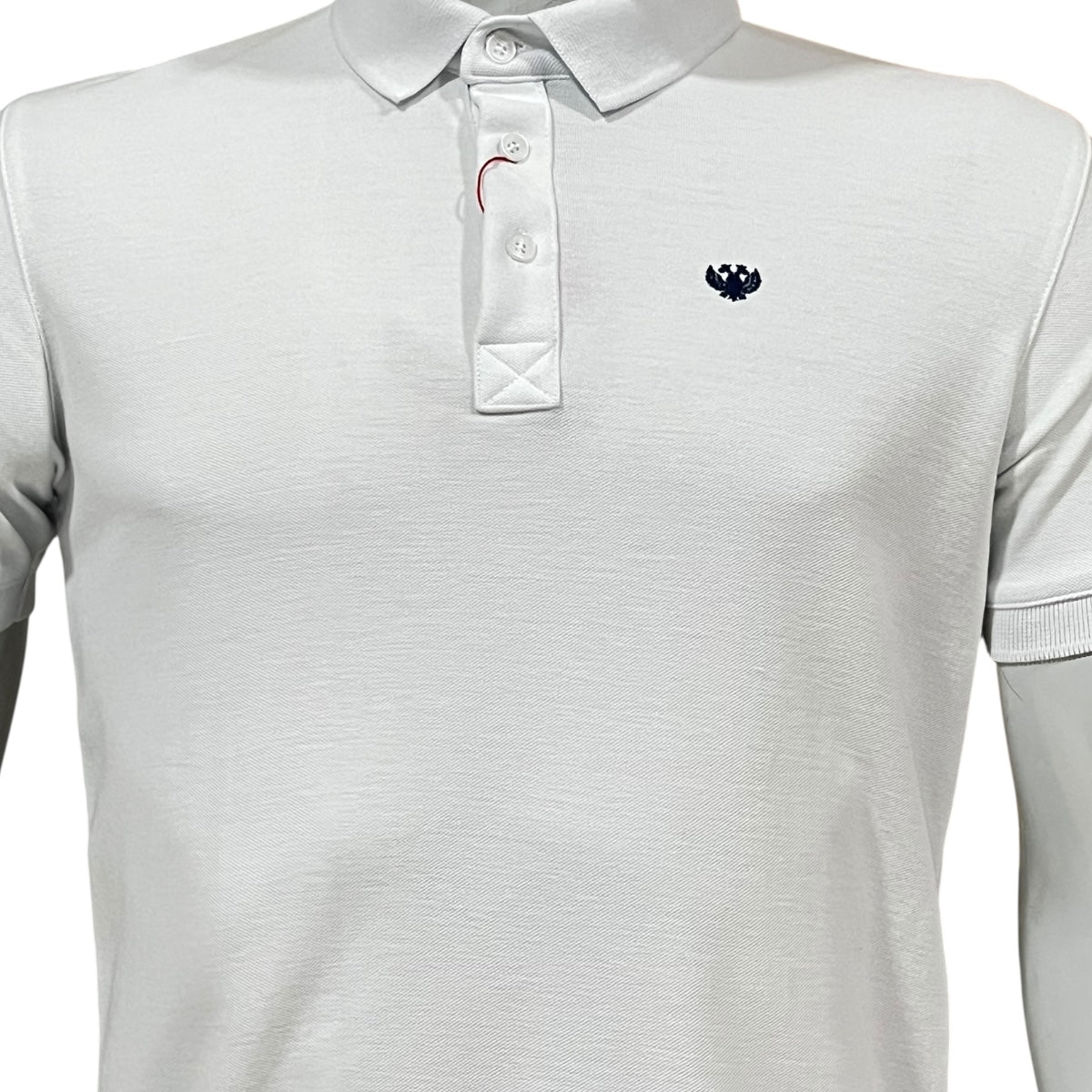Playera Polo Básica Blanca Zarevich