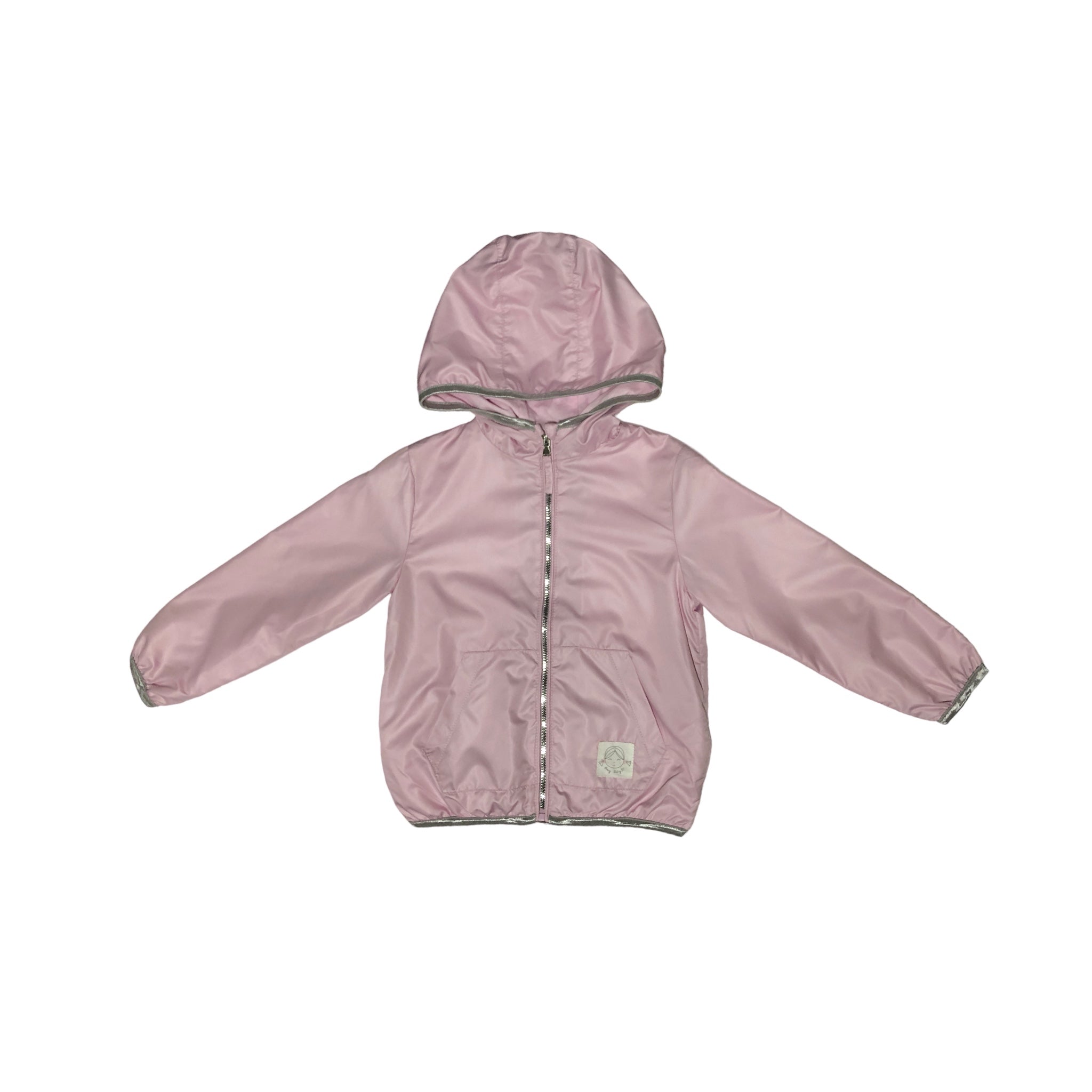 Chamarra Rosa Con Capucha Niña Losan
