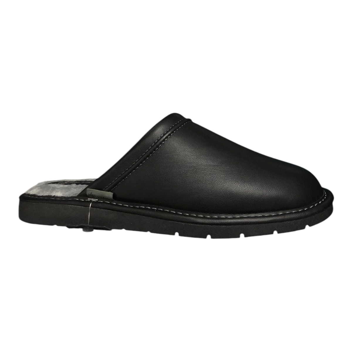 Pantufla para hombre de piel genuina STAHL